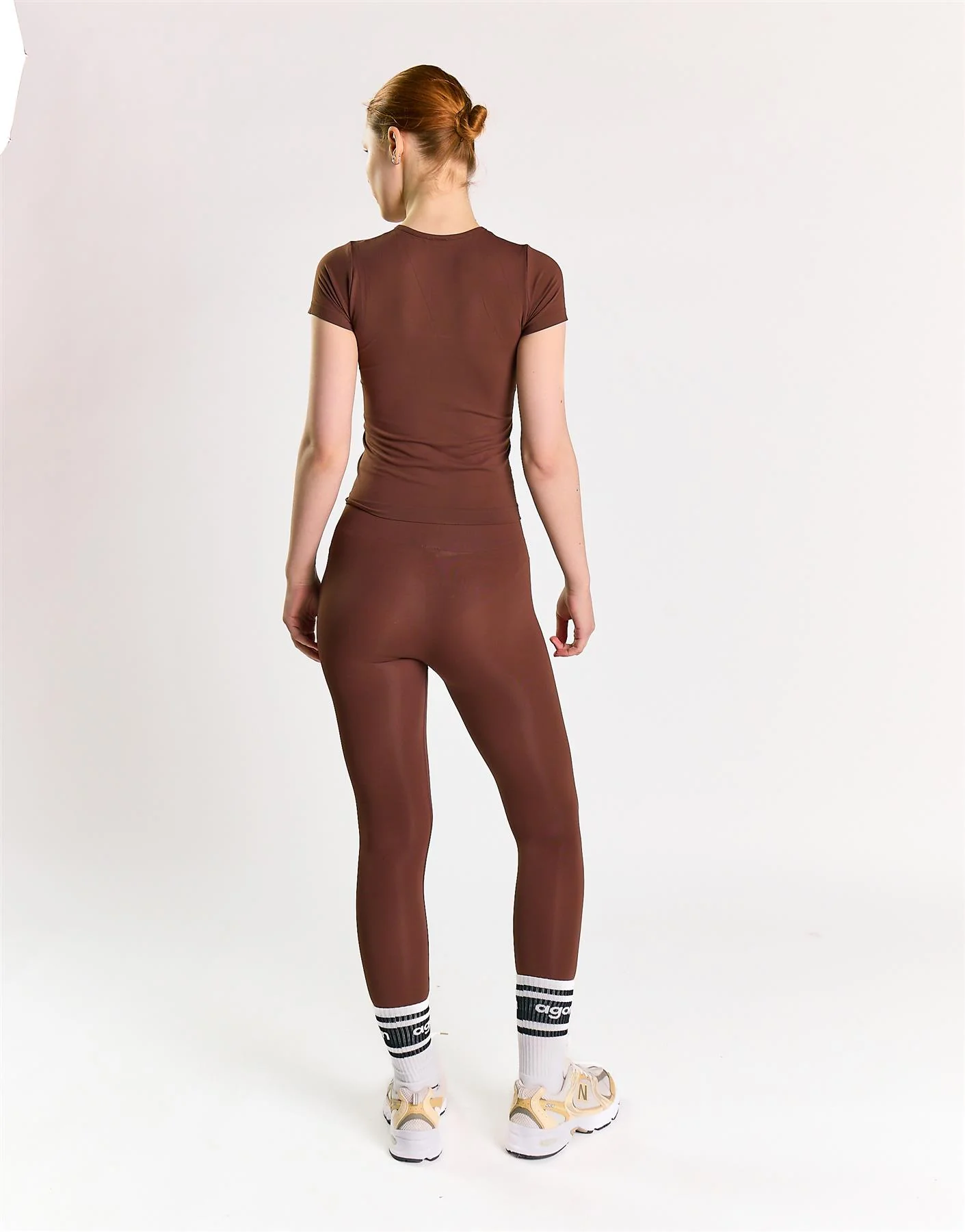 Agon Coffee Activewear Leggings - Image 4