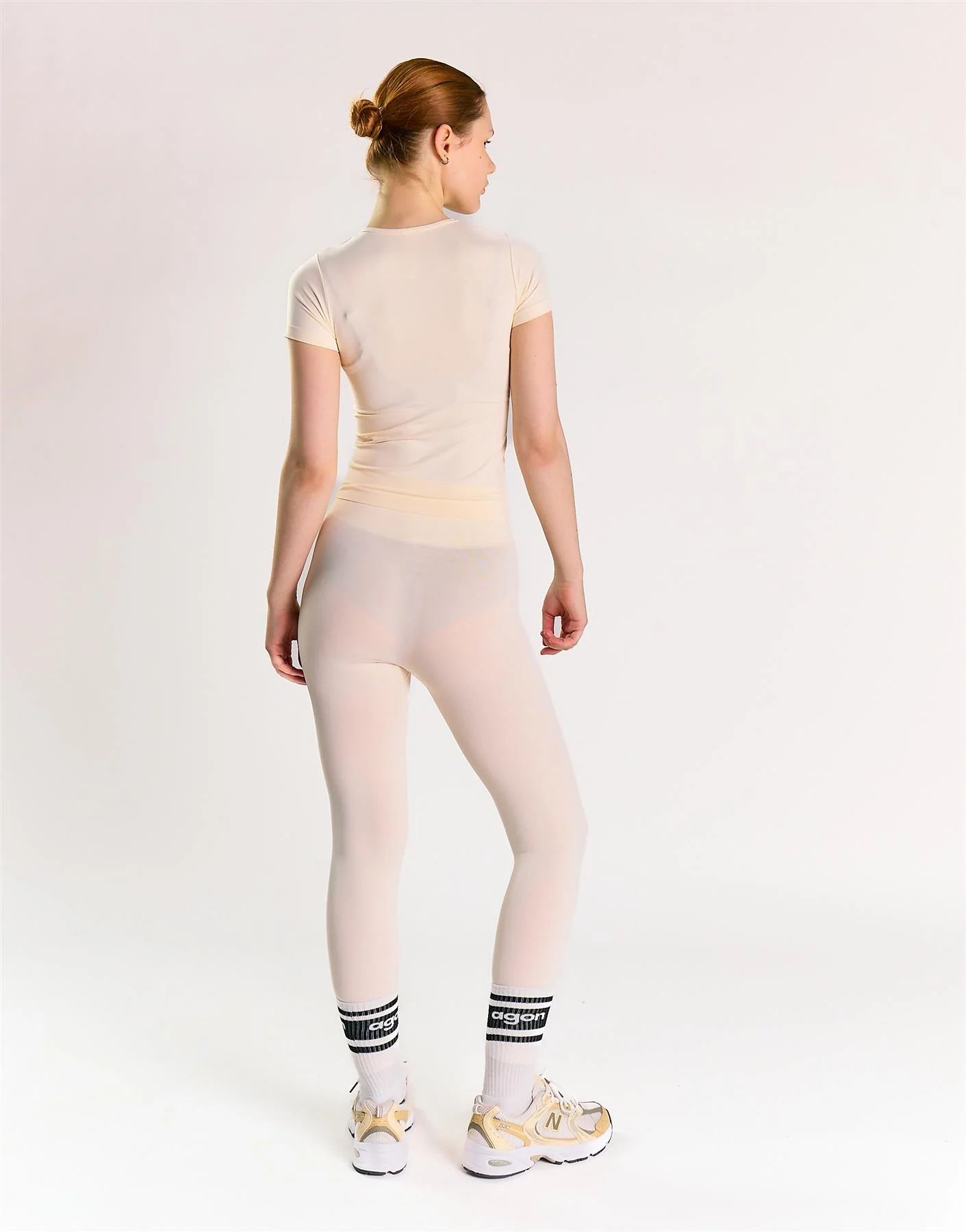 Agon Women's White Activewear Leggings - Image 4