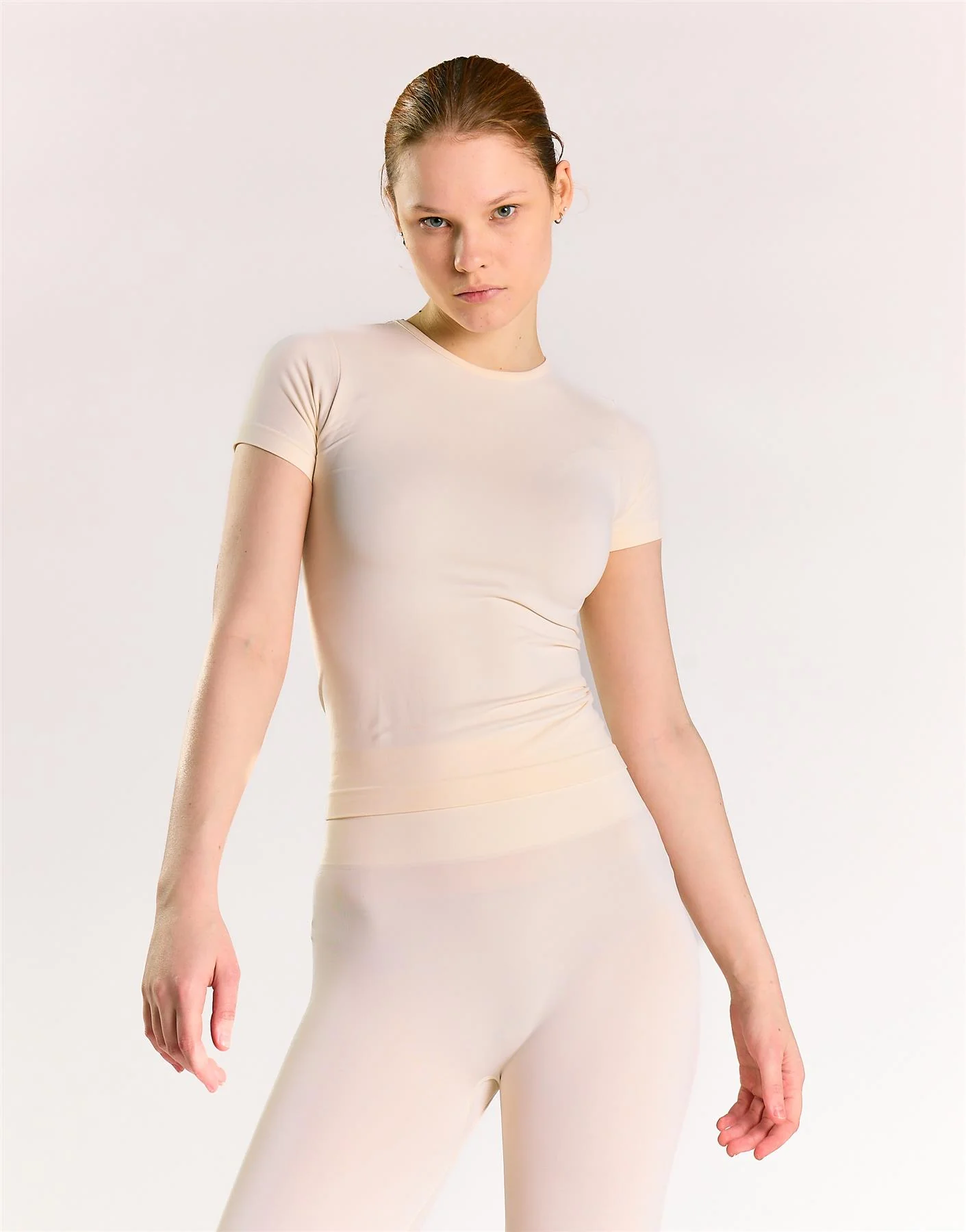 Agon White Activewear Top - Image 2