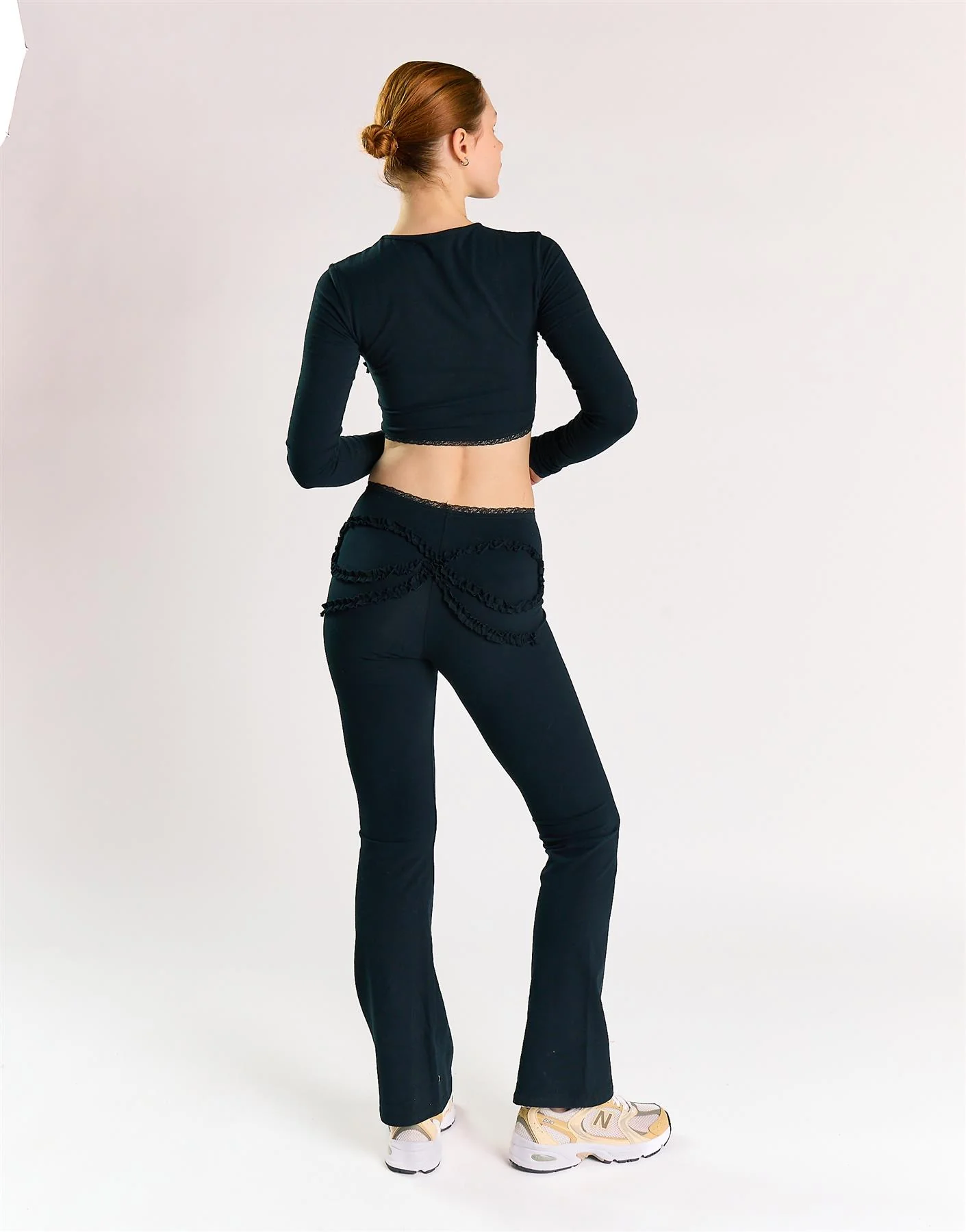 Agon Women's Black Activewear Trousers - Image 2