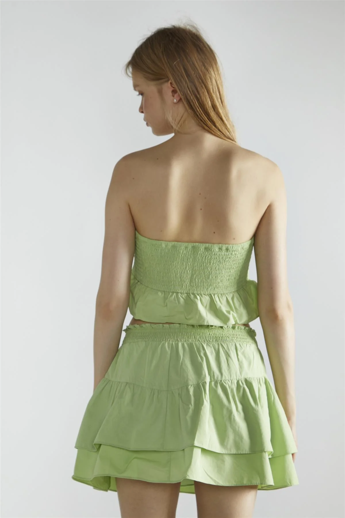 Apple-Green Rara Mini-Skirt - Image 3
