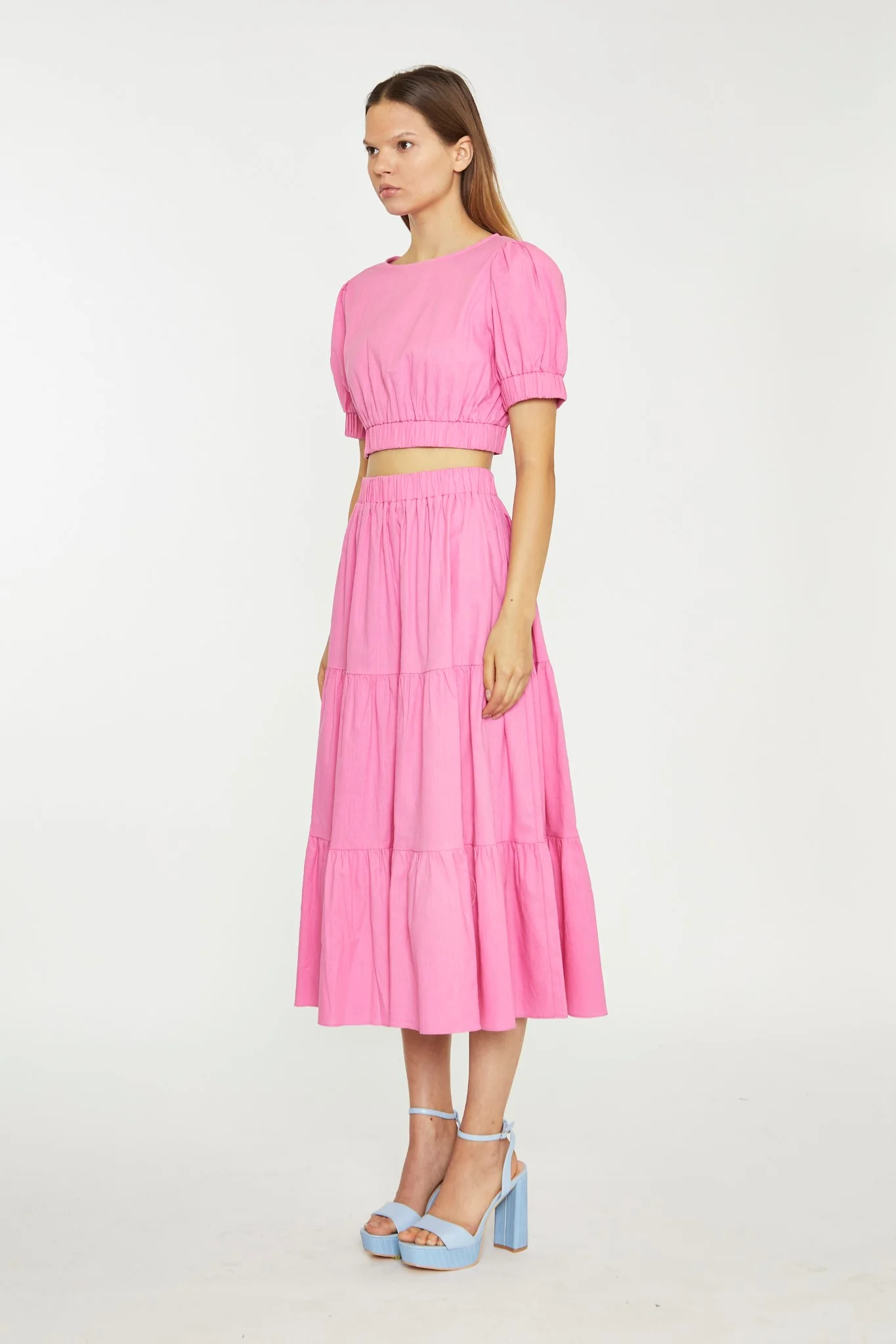 Azalea Puff Sleeve Crop-Top - Image 4