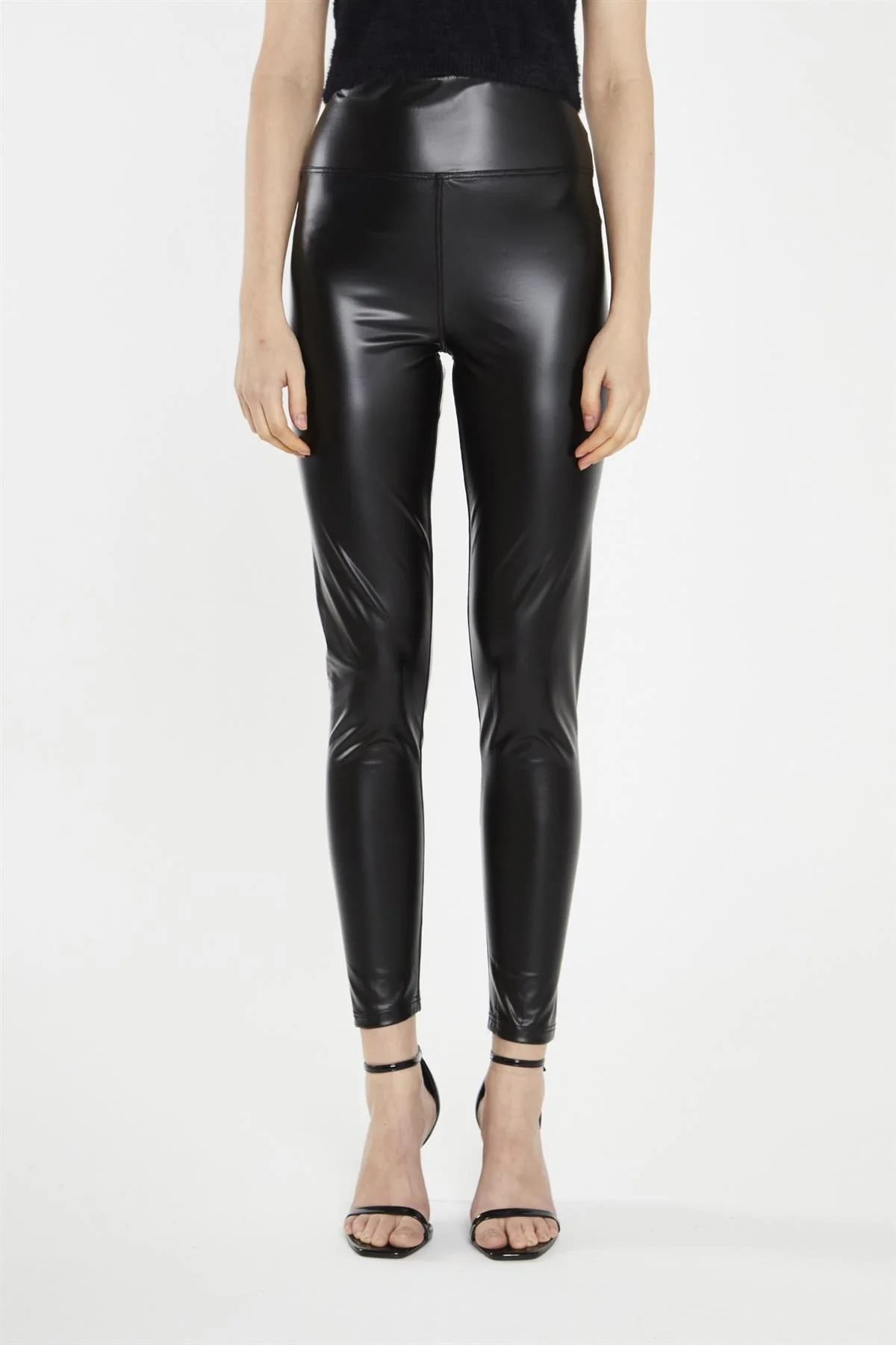 Black Bodycon-Leggings - Image 3