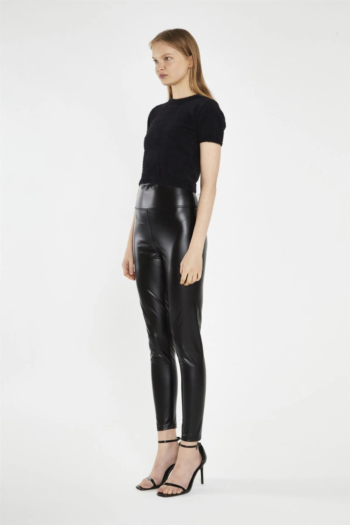 Black Bodycon-Leggings - Image 4