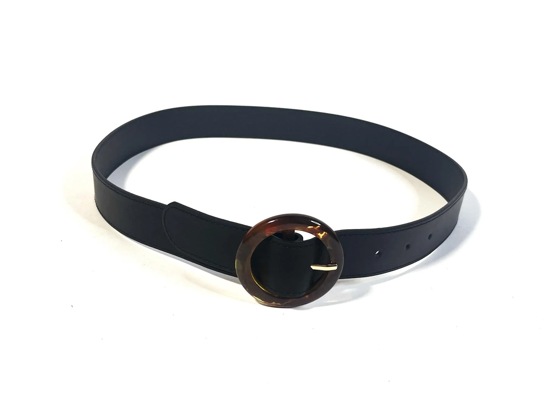 Black-Brown Buckle Belt - Image 6