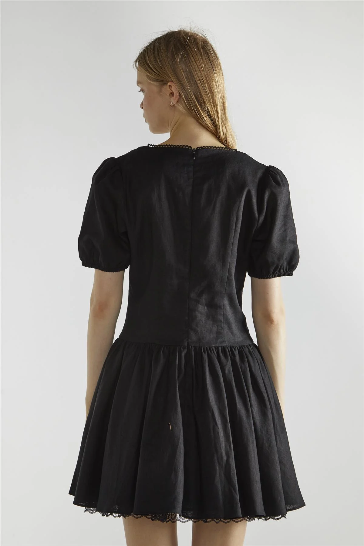 Black Corset Mini-Dress - Image 2
