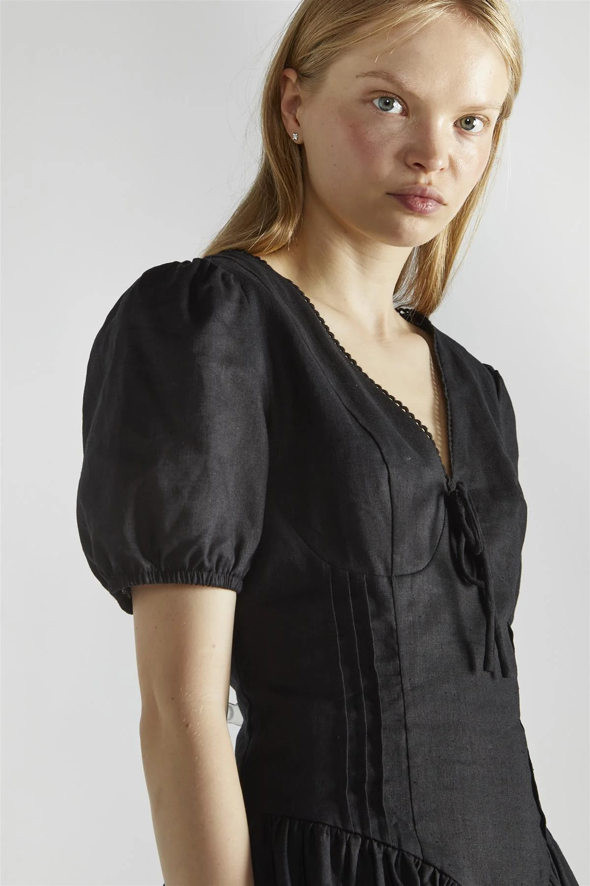 Black Corset Mini-Dress - Image 4