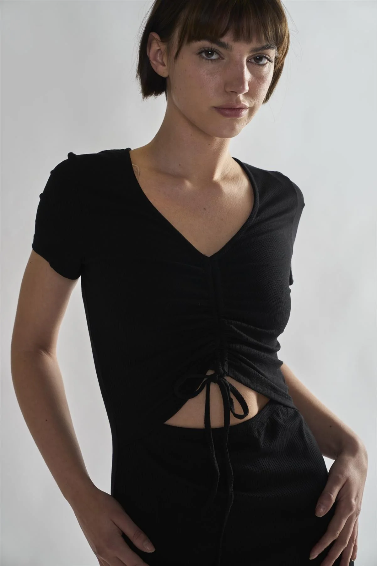 Black Cut-Out- Mini-Dresses - Image 4