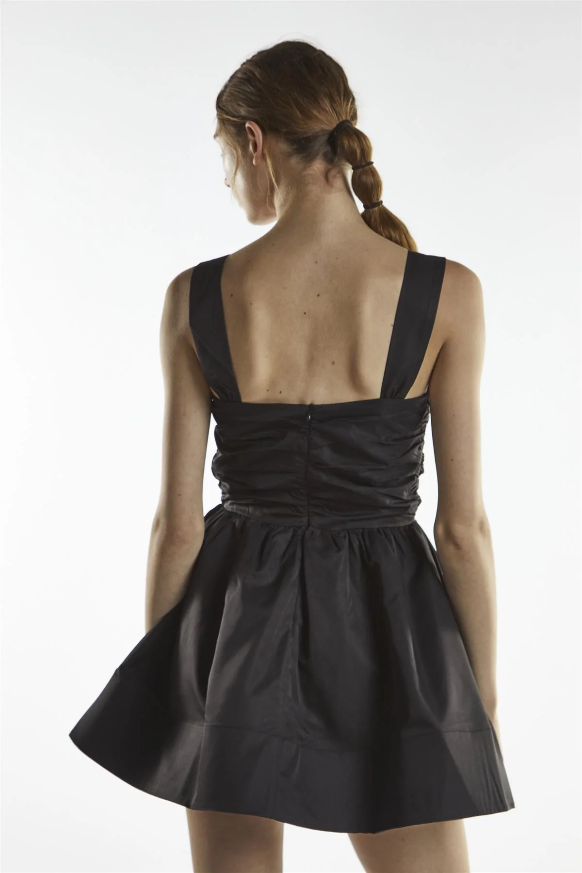 Black Diamante Buckle Mini-Dress - Image 2
