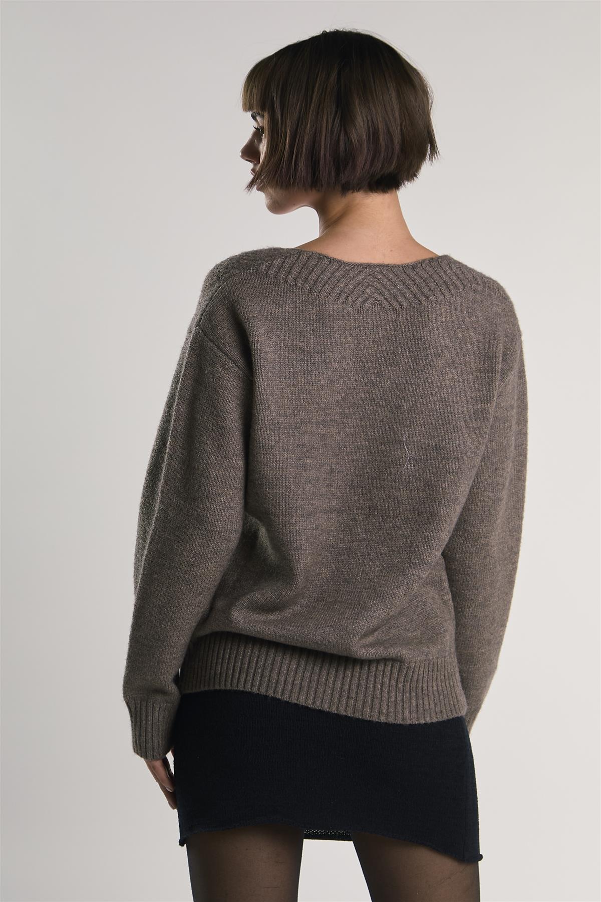 Black Knit-Fitted Mini-Skirt - Image 2