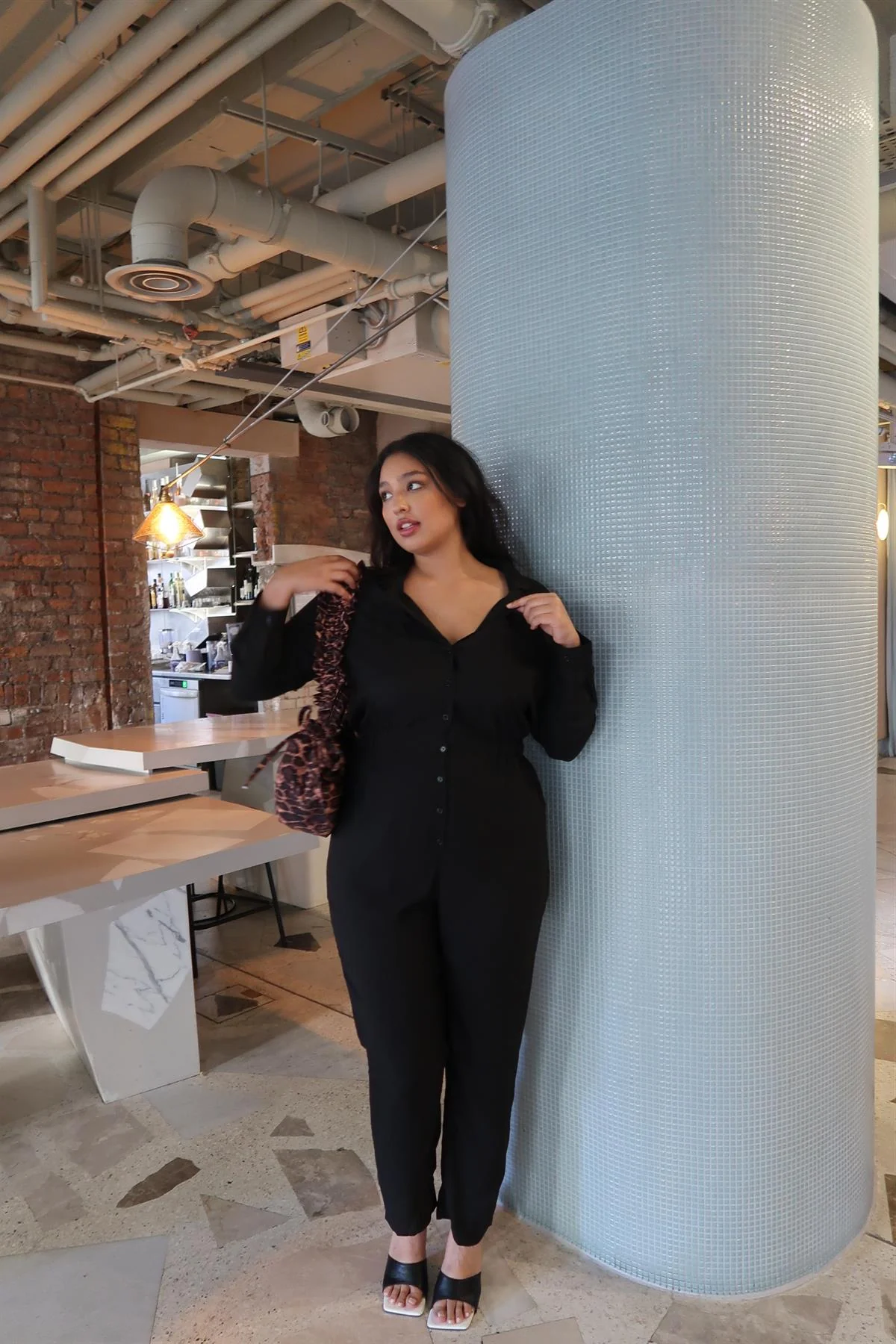 Black long-Jumpsuit - Image 4