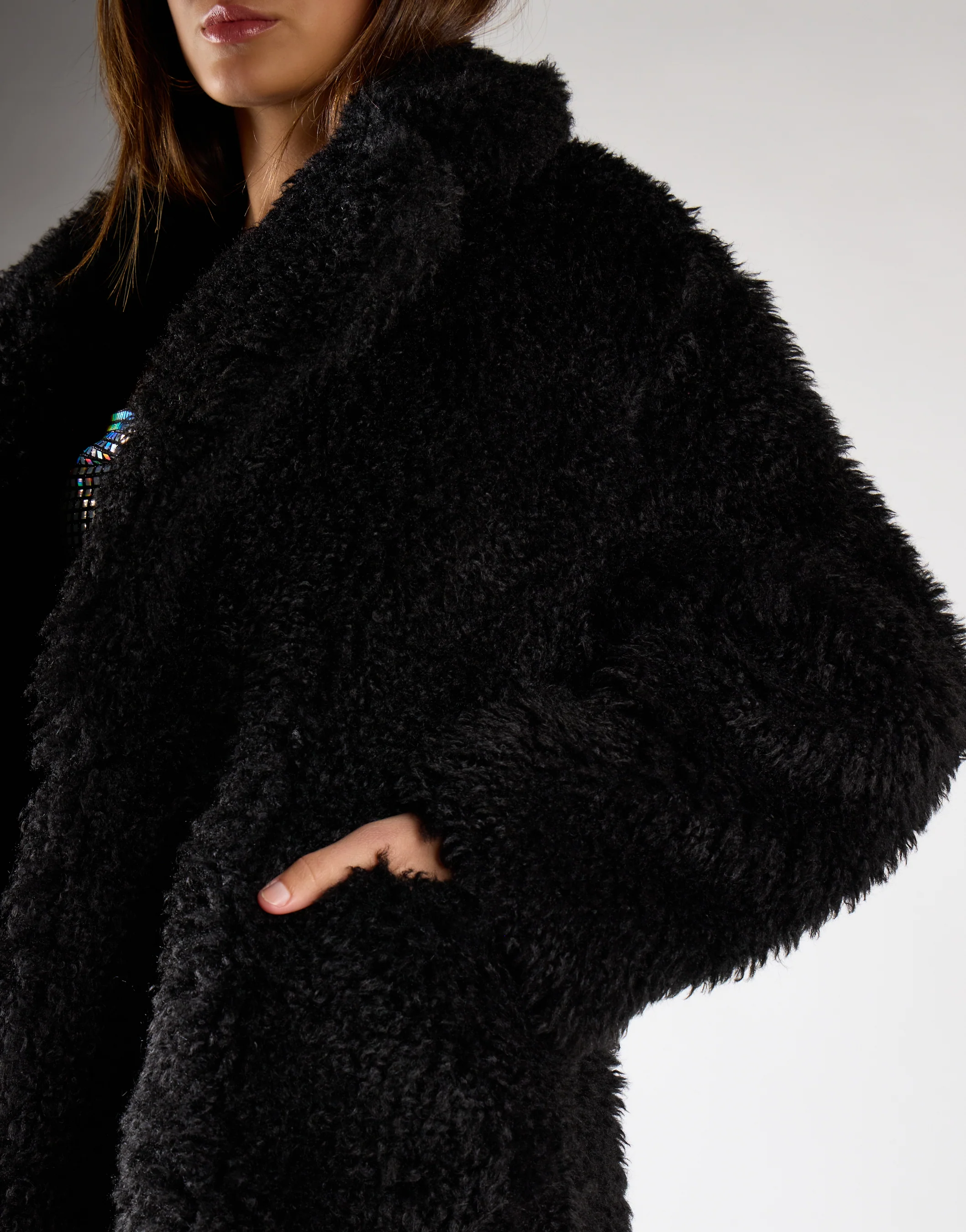 Black Maxi Coat - Image 4