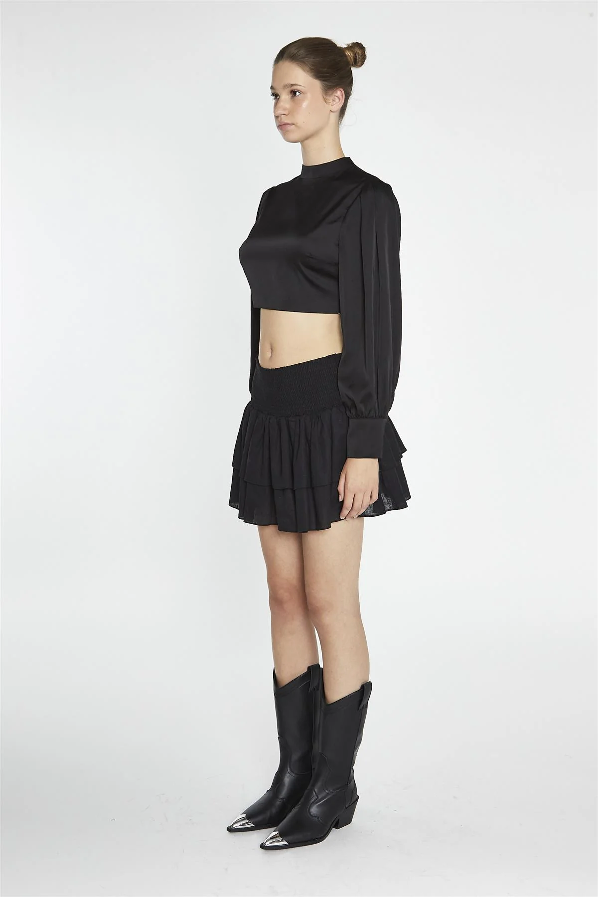 Black RaRa Mini-Skirt - Image 4