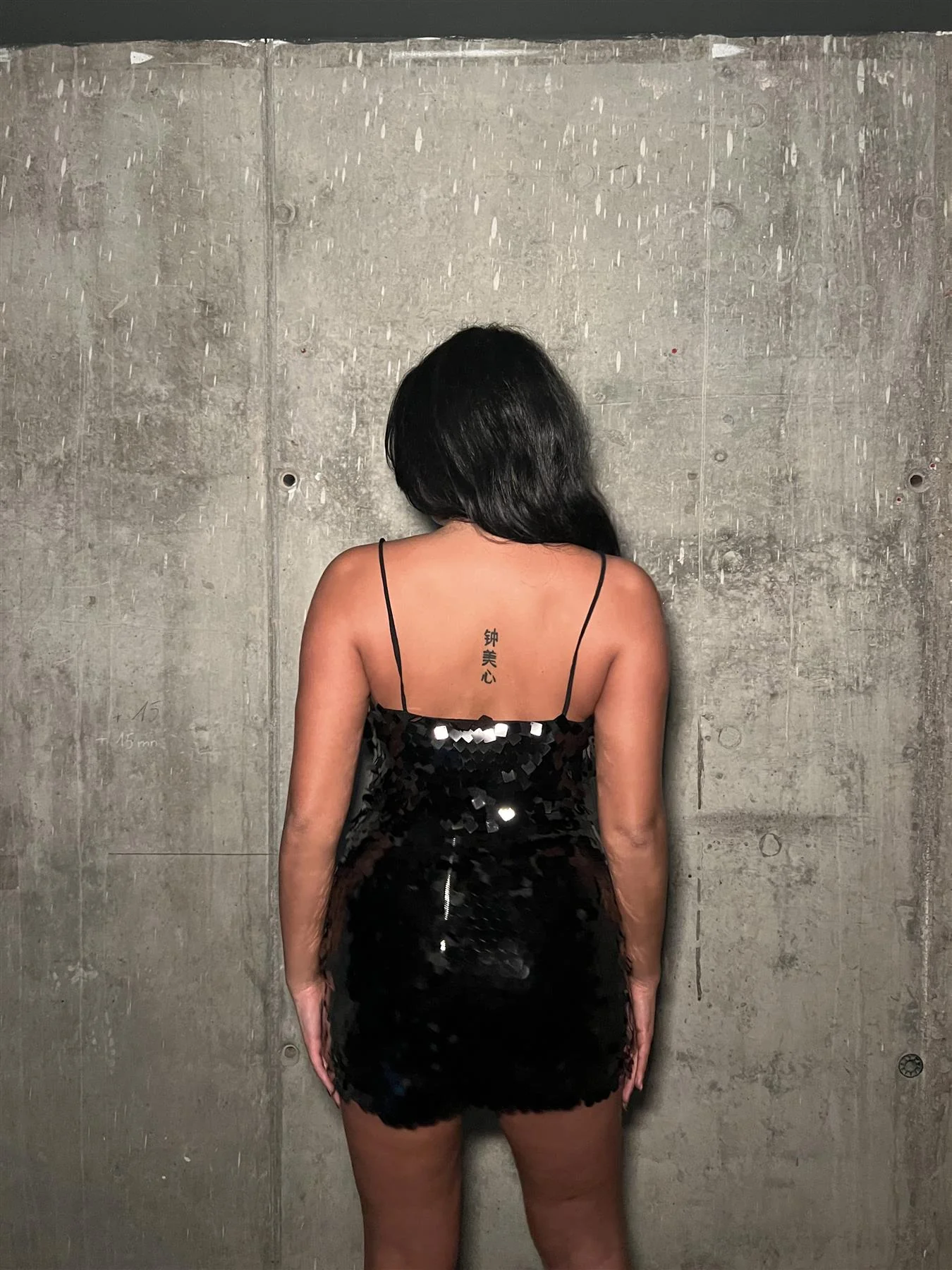 Black-Sequin Crop-Top - Image 6