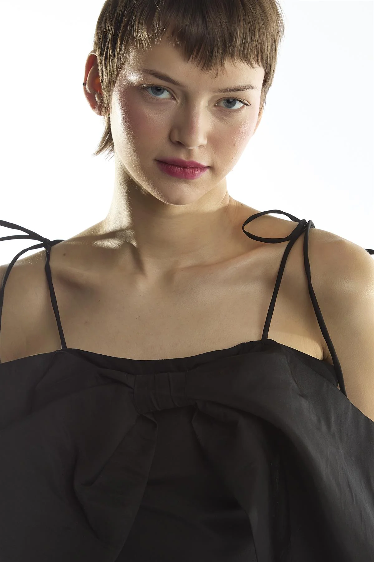 Bow Crop Top - Remi Co-ord Black - Image 4