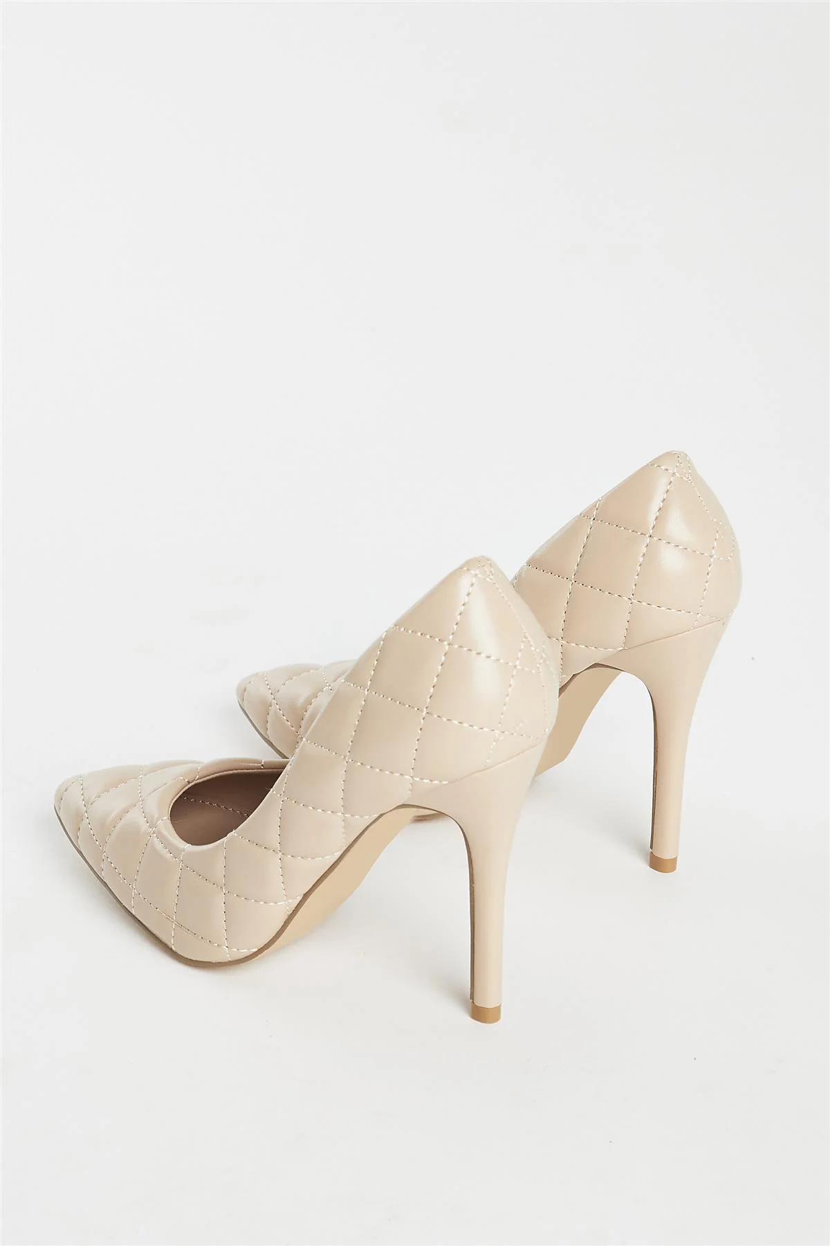 Camel Stiletto Wide Fit Heel - Image 4