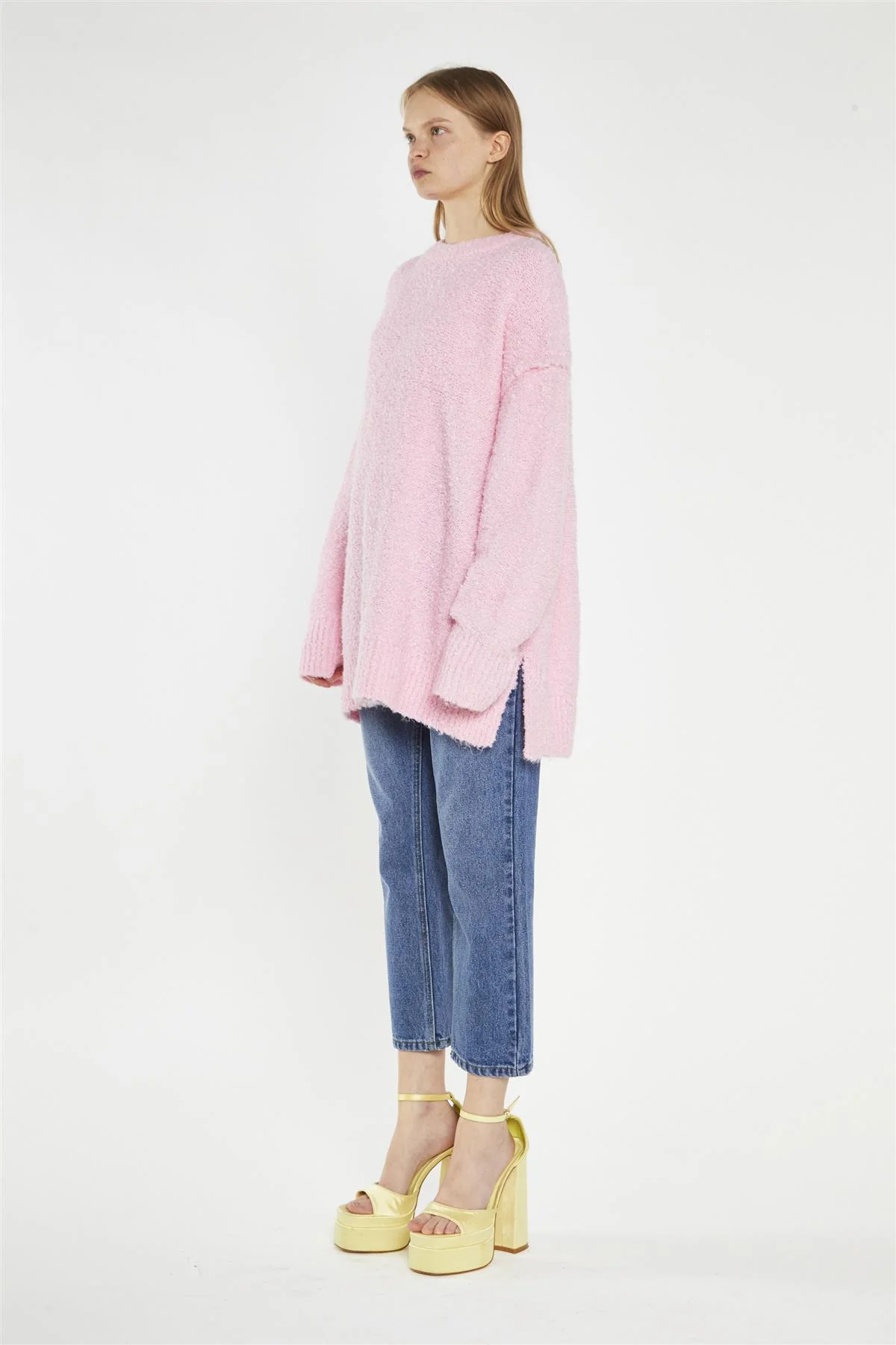 Candy-Pink Oversized-Jumper - Image 4