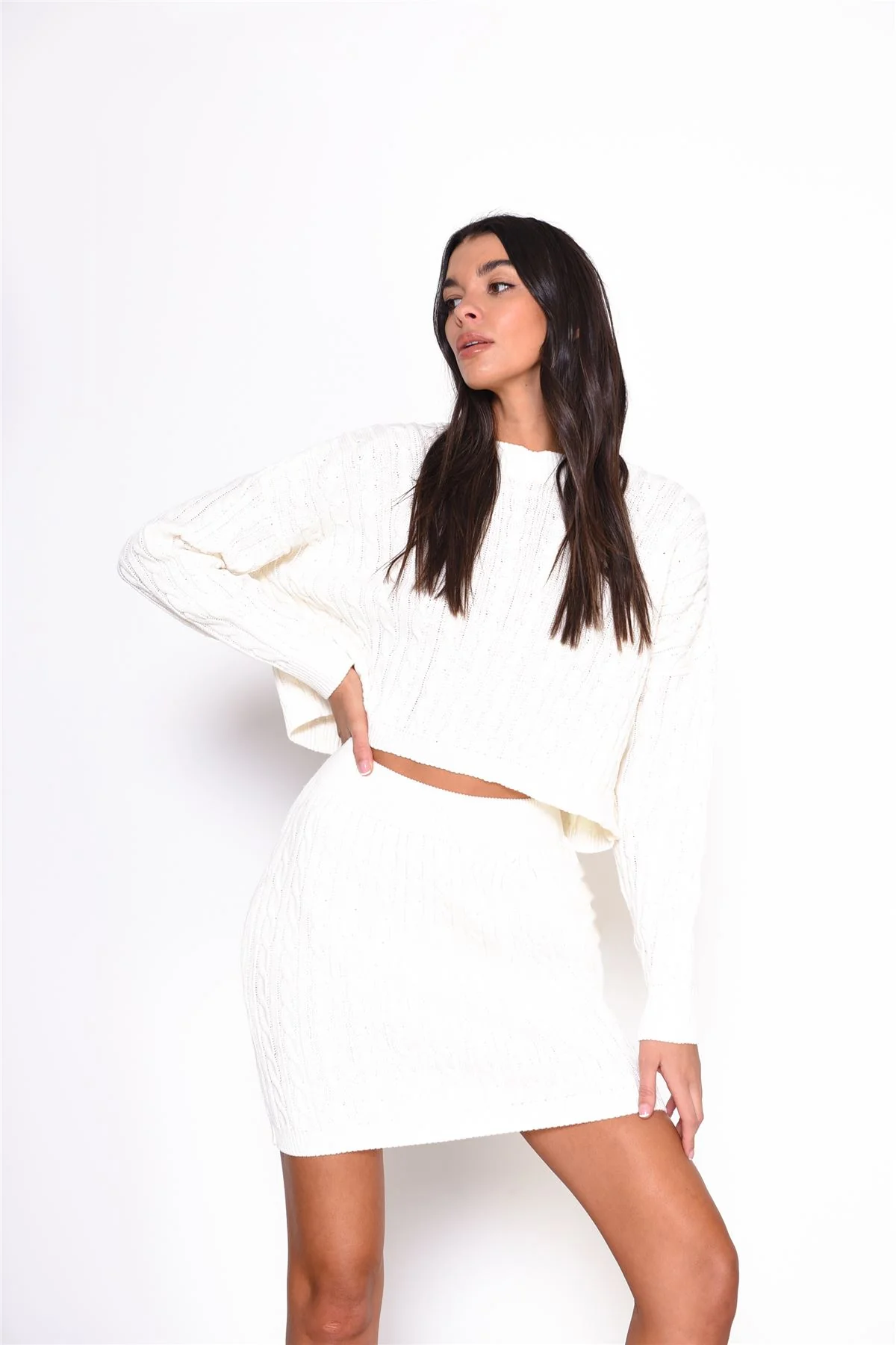 Cream Knitted Jumper - Image 4