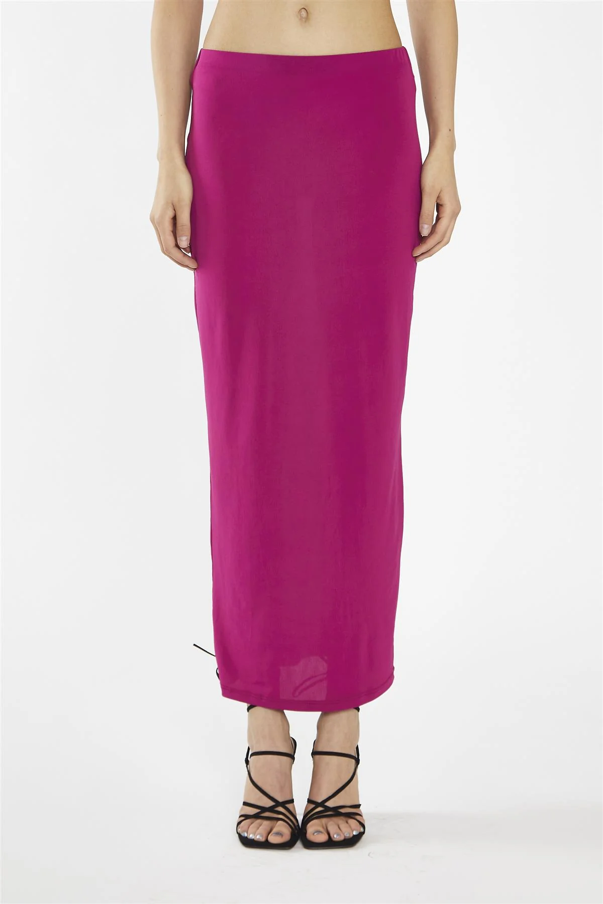 Fuchsia Maxi-Skirt - Image 3