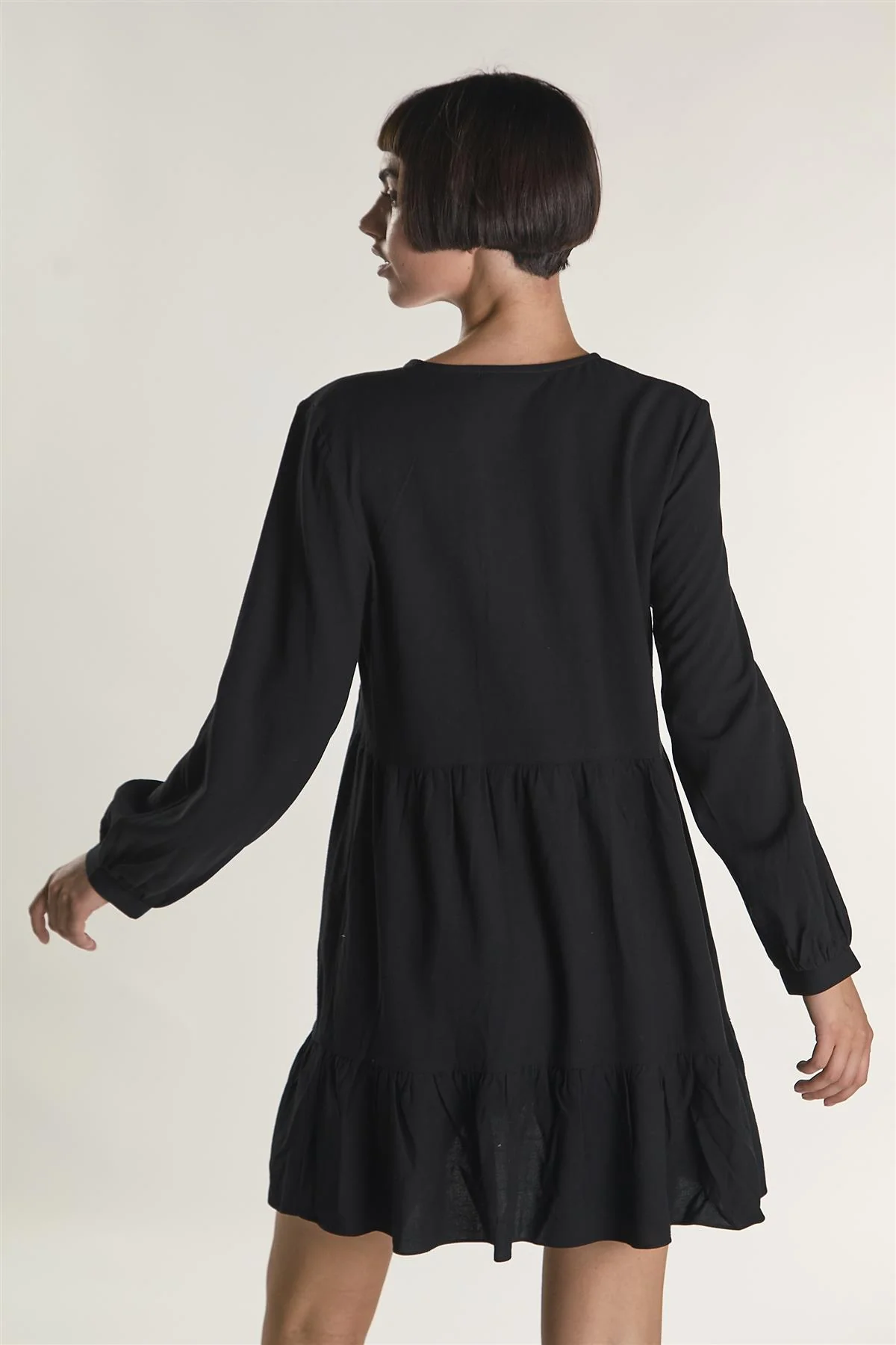 Black Mini Dress - Image 4