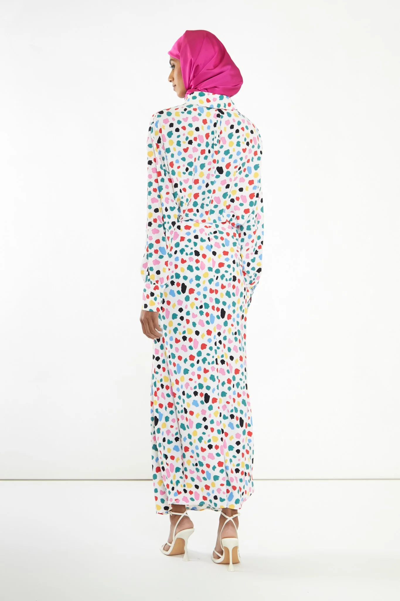 Abstract Spot Long Sleeve Shirt - Image 2