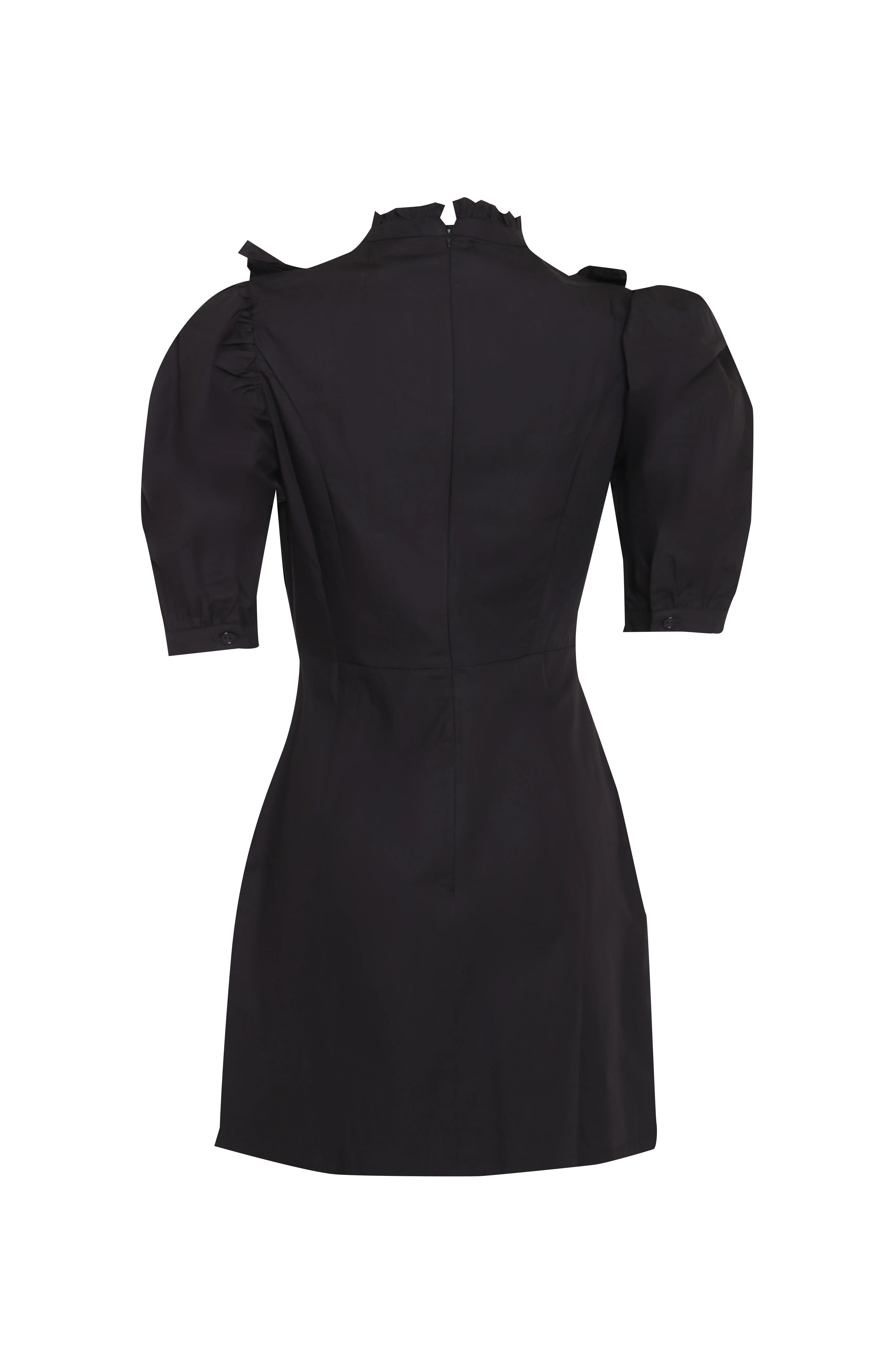 LADIES DRESS-AC3542-BLACK - Image 2