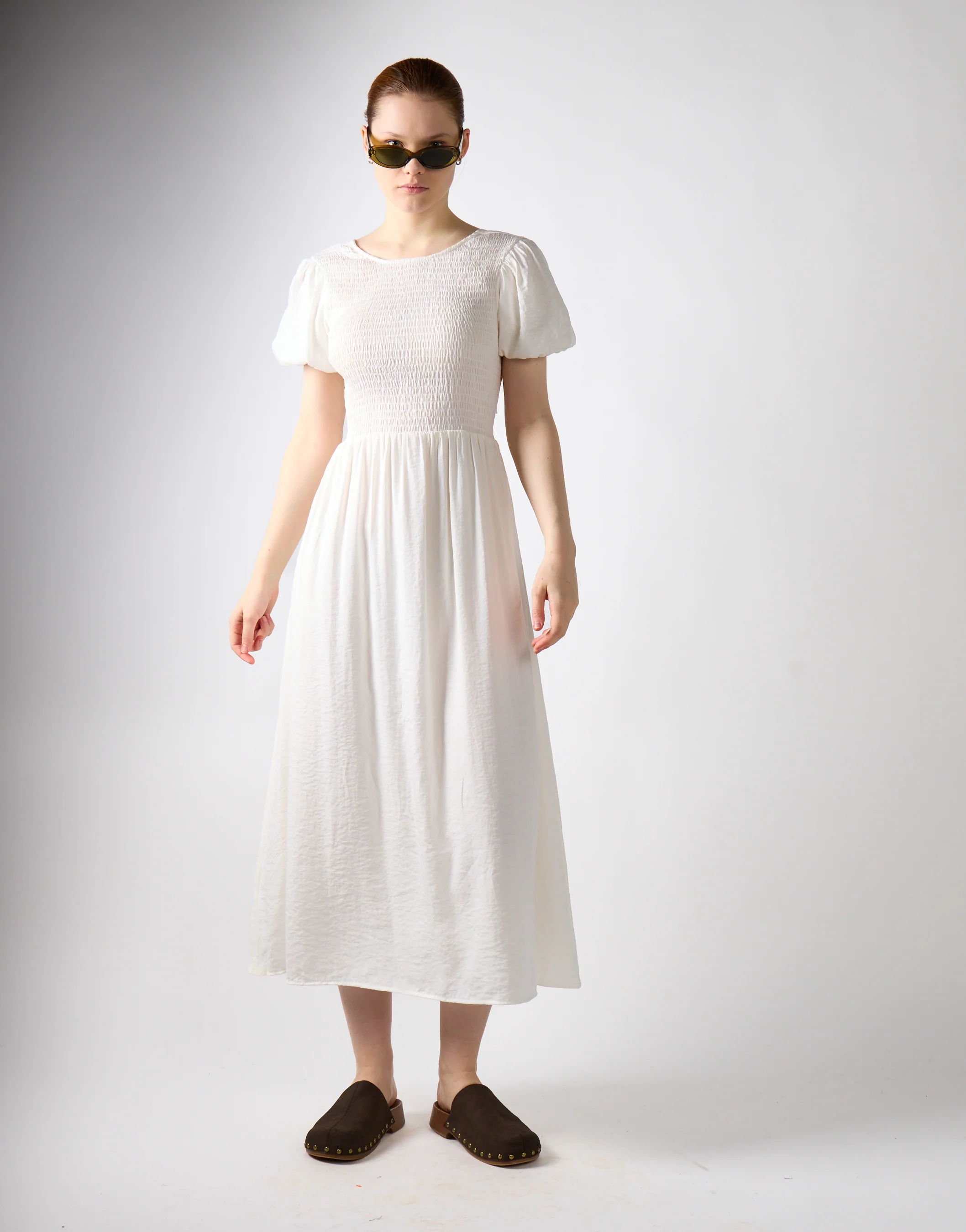 Glamorous Lace-up Back Midaxi Dress