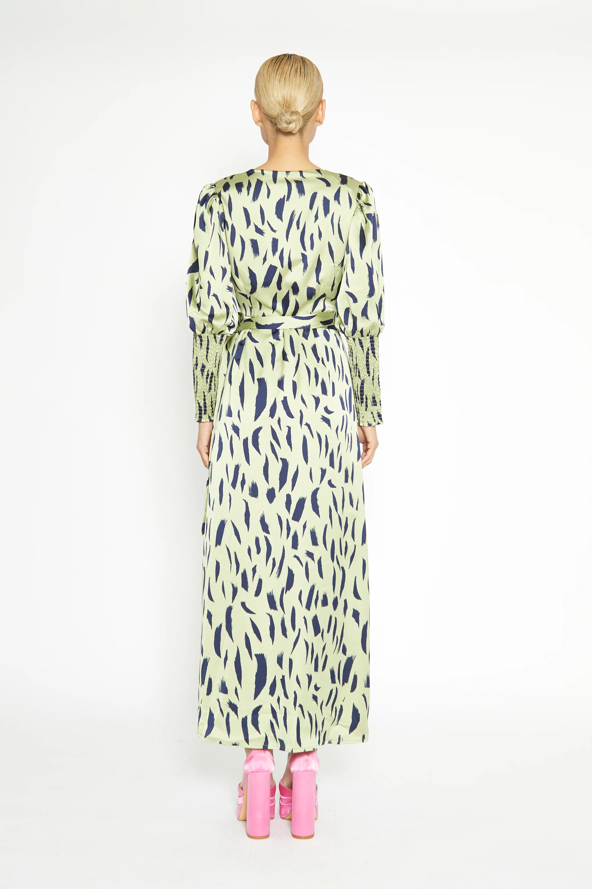 Glamorous Wrap Maxi Dress with Tie Detail - Image 2