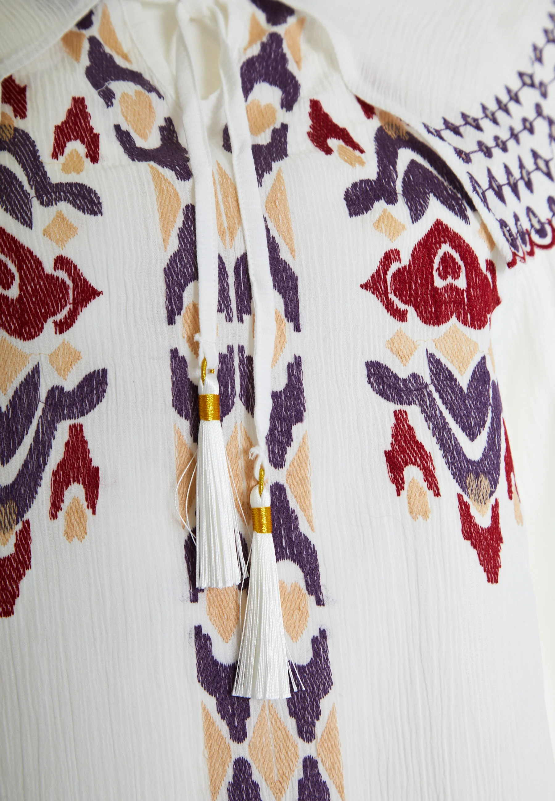 LADIES TOP AN3901-WHITE - Image 3