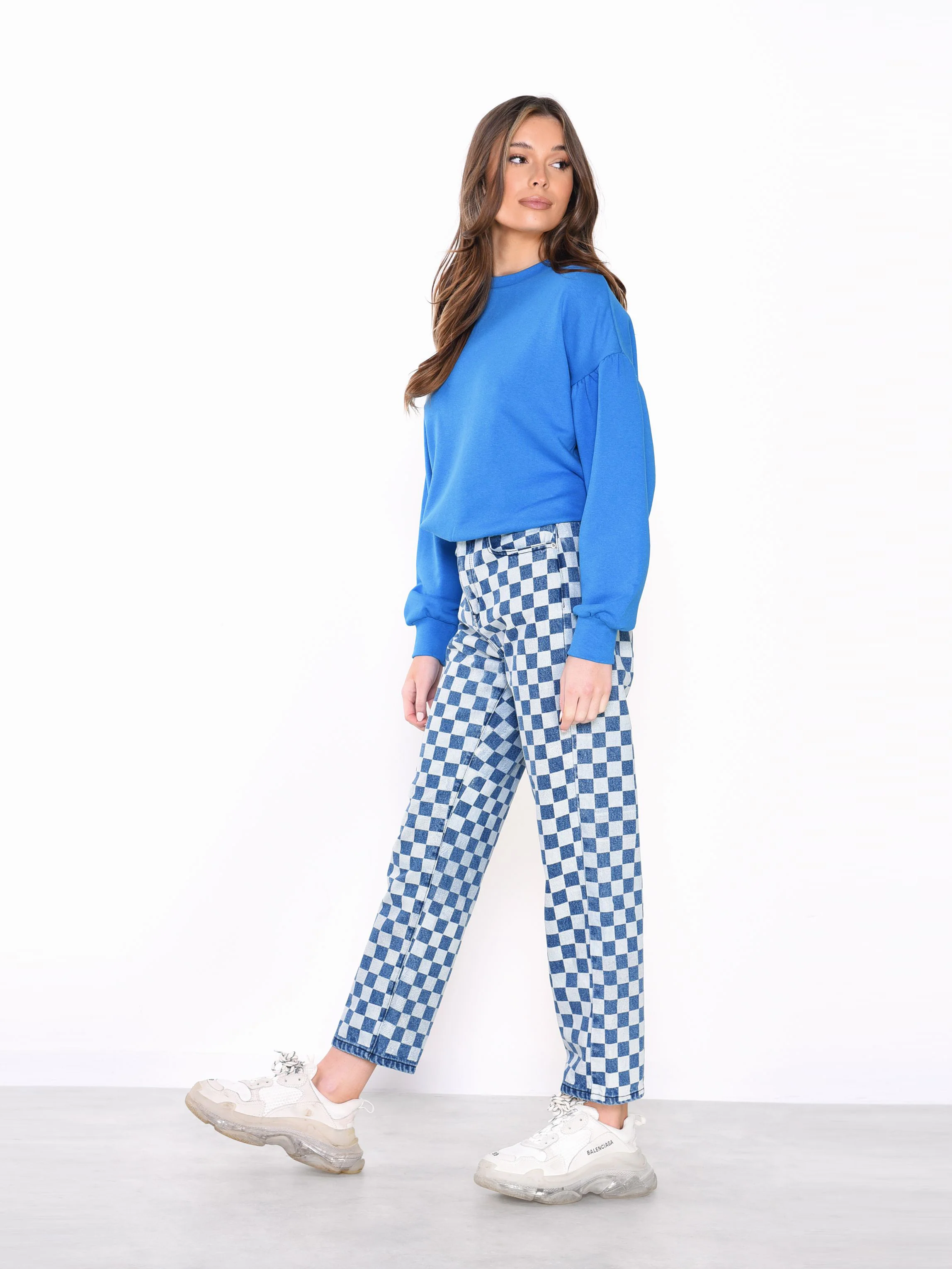 Glamorous Marine Blue Sweatshirt - Image 2