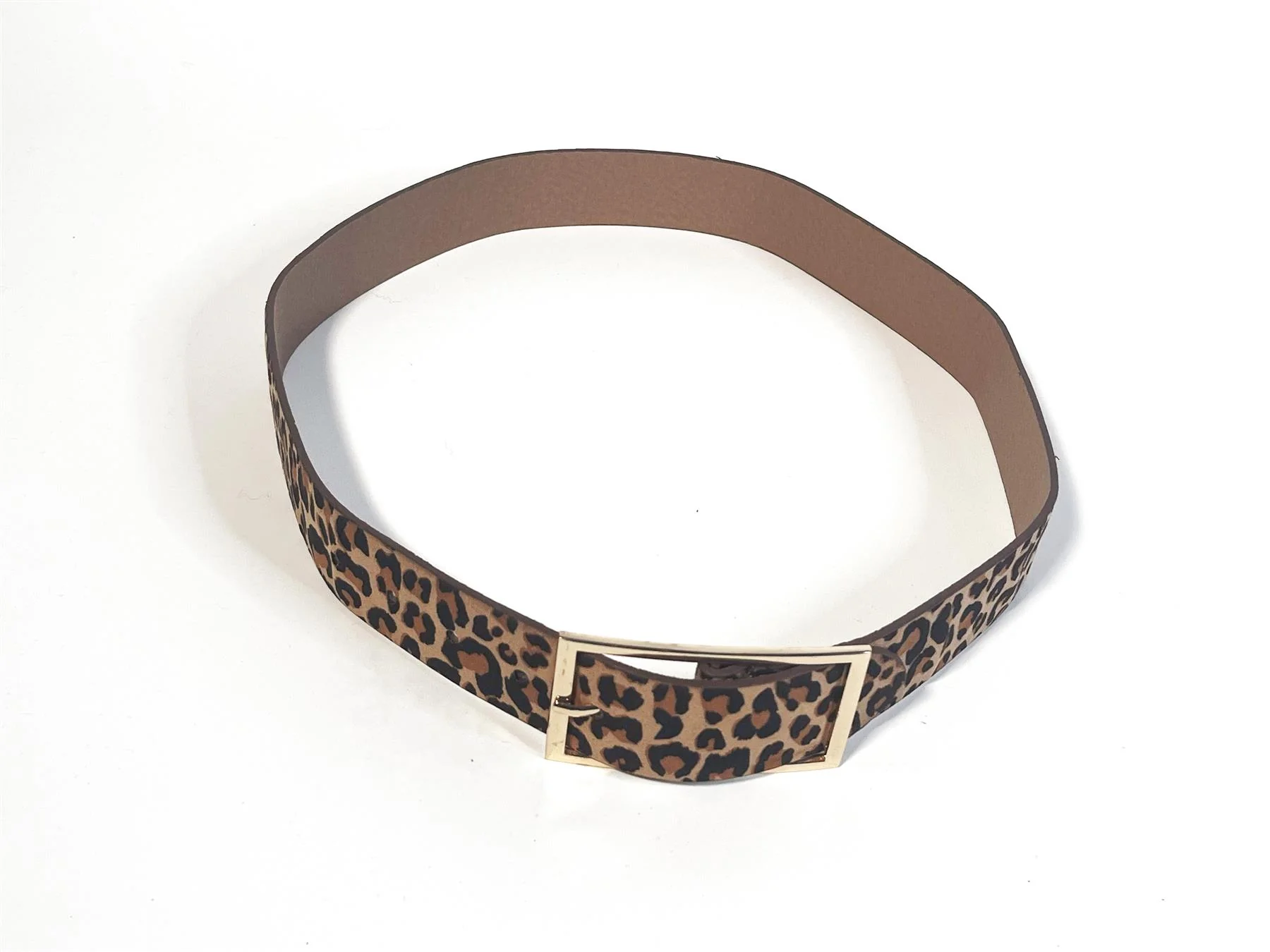 Leopard Buckled Belt - Image 4