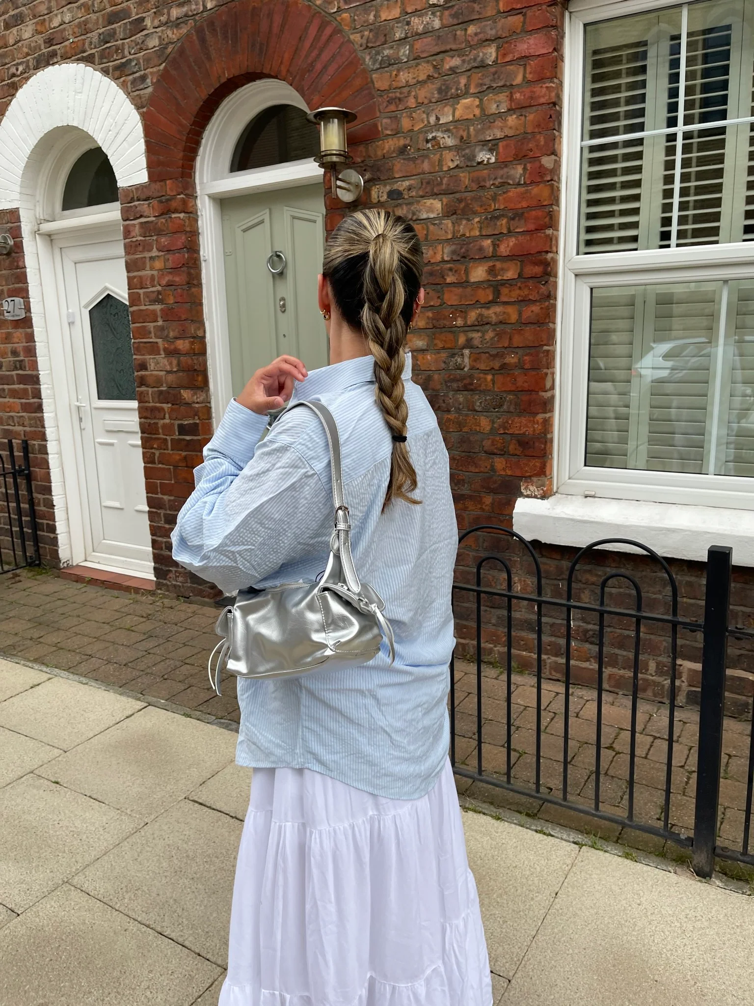 Light-Blue Stripe Classic Shirt - Image 2