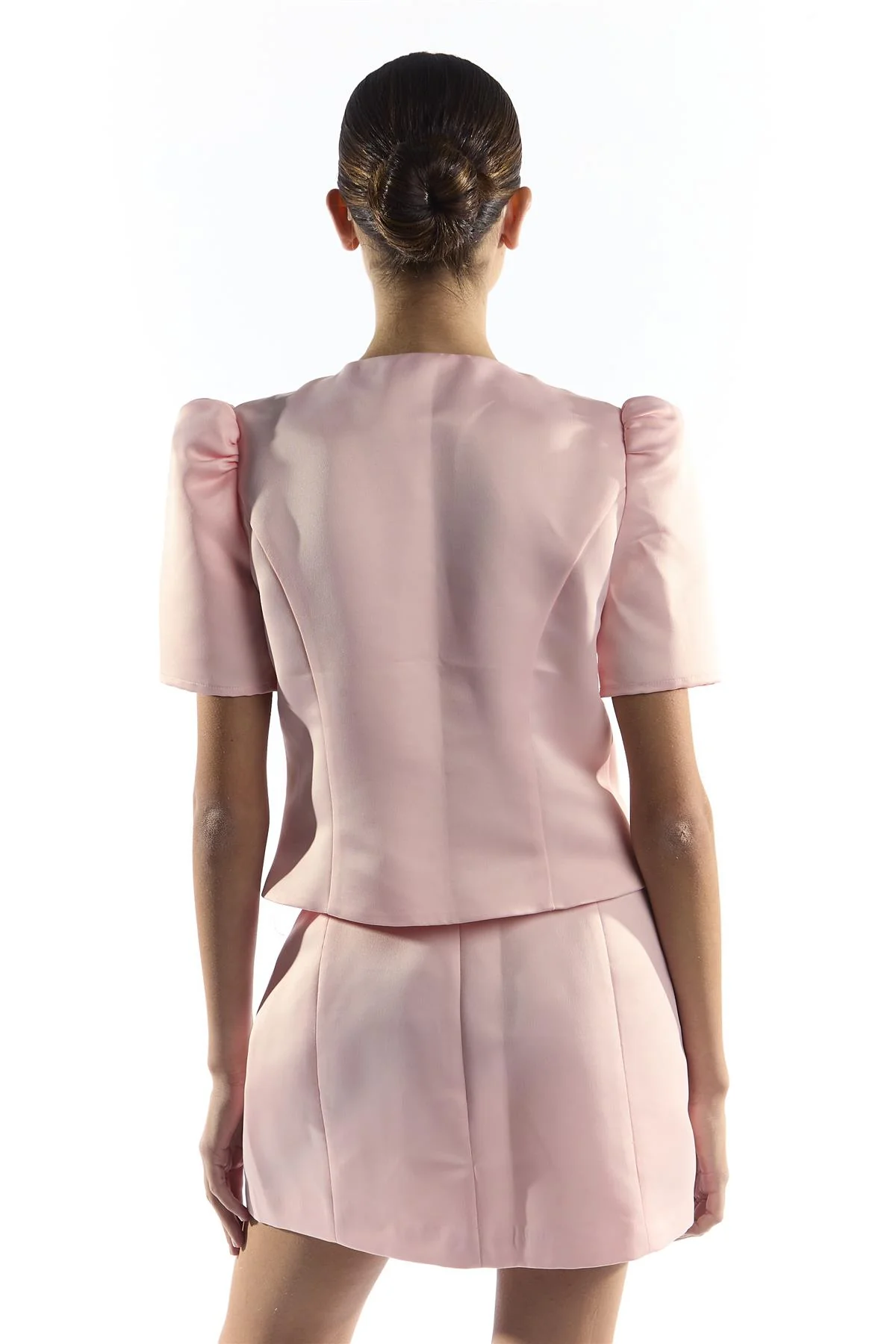 Light Pink Mini Skirt - Image 4