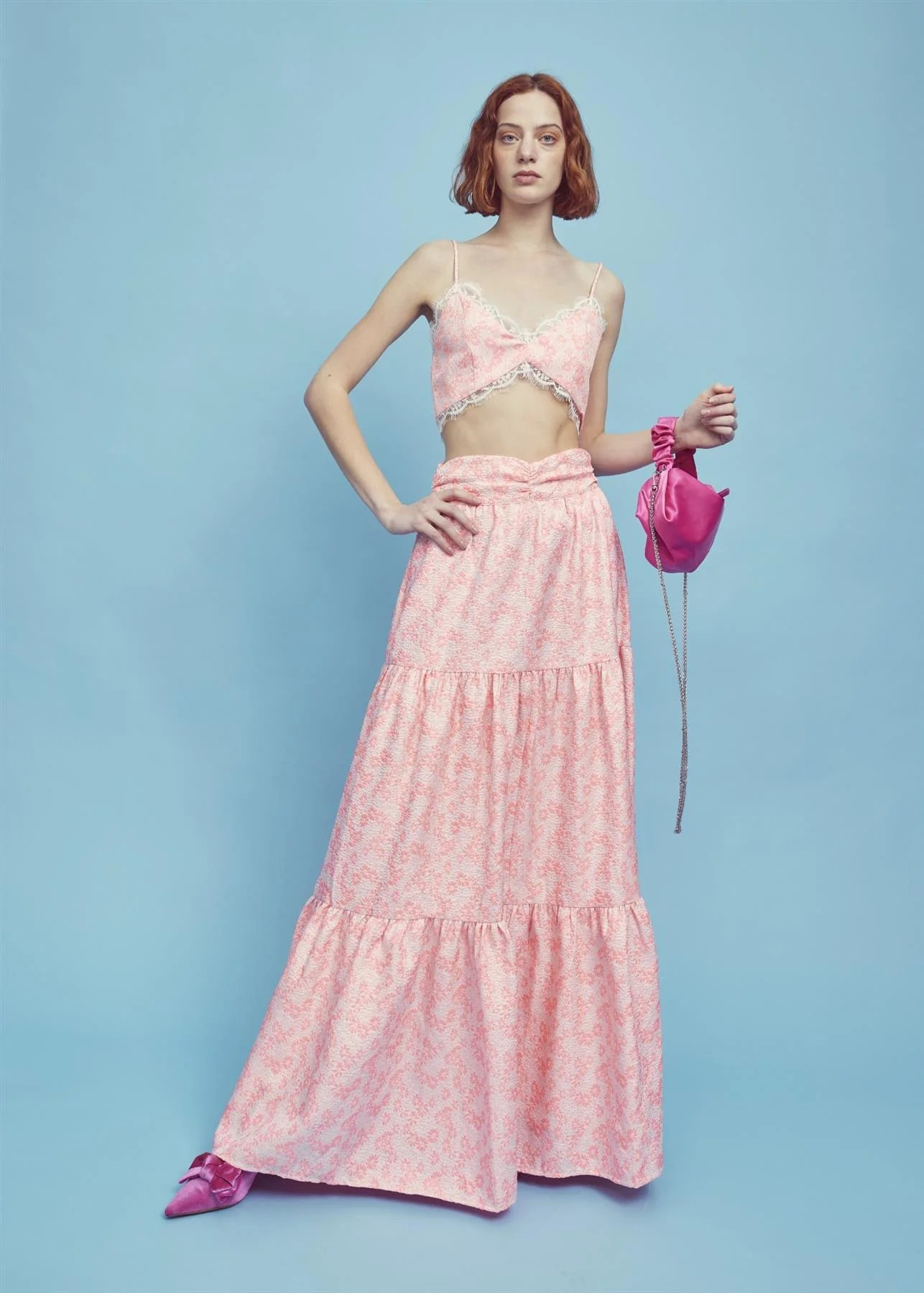 Mae Co-ord Lace Trim Bralet - Image 3