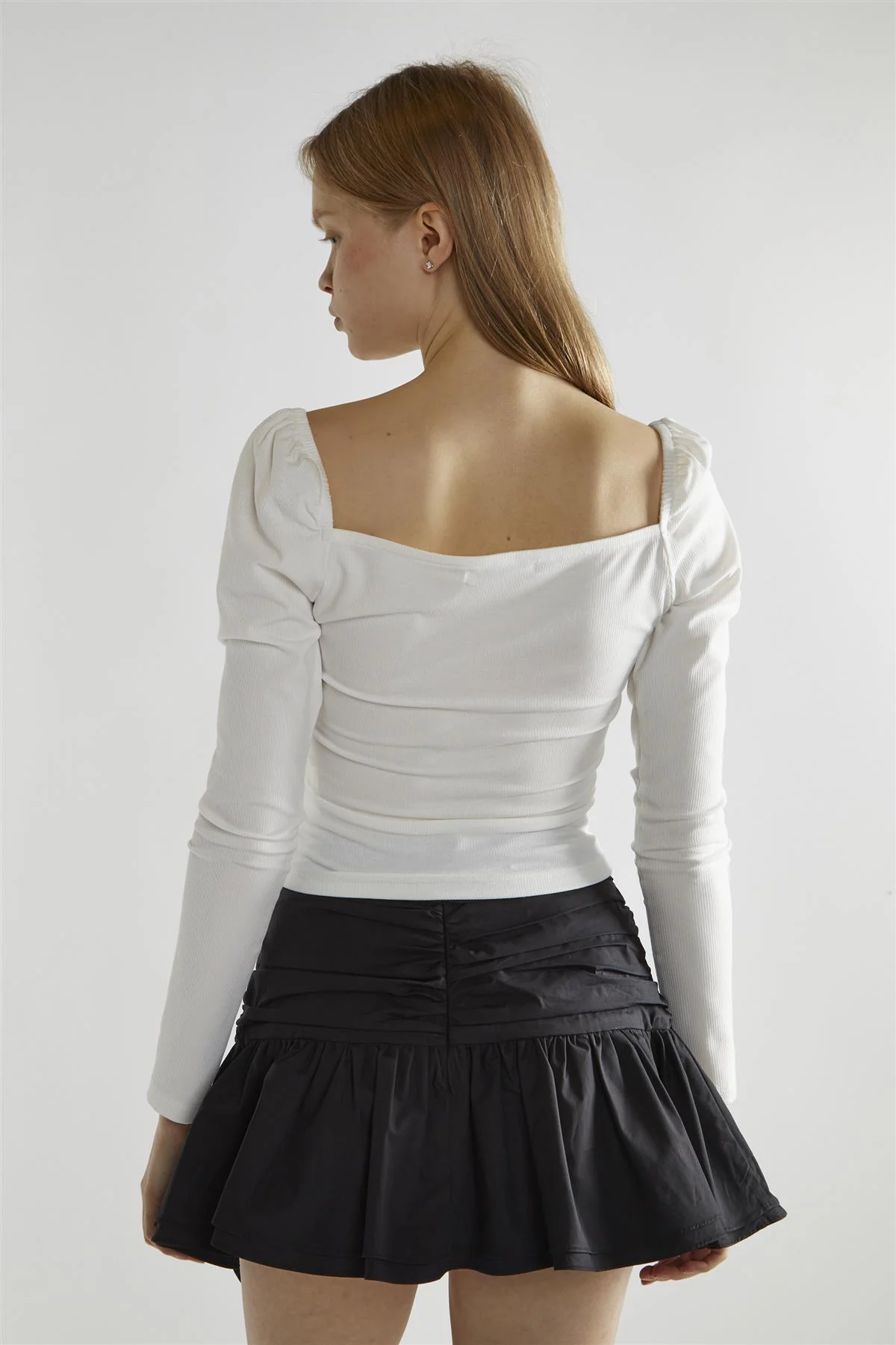 Off-White Long-Sleeve Top - Image 2
