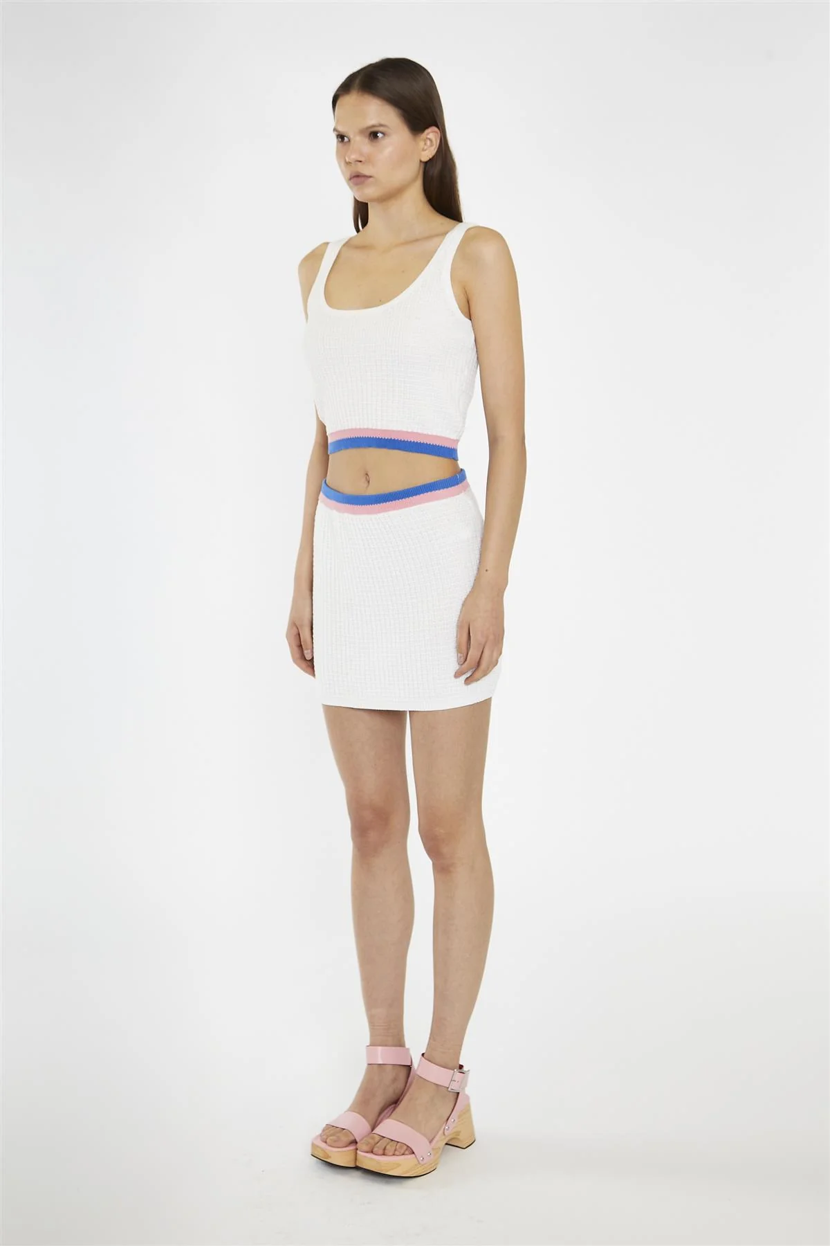 Off-White Multi Knitted Mini-Skirt - Image 4