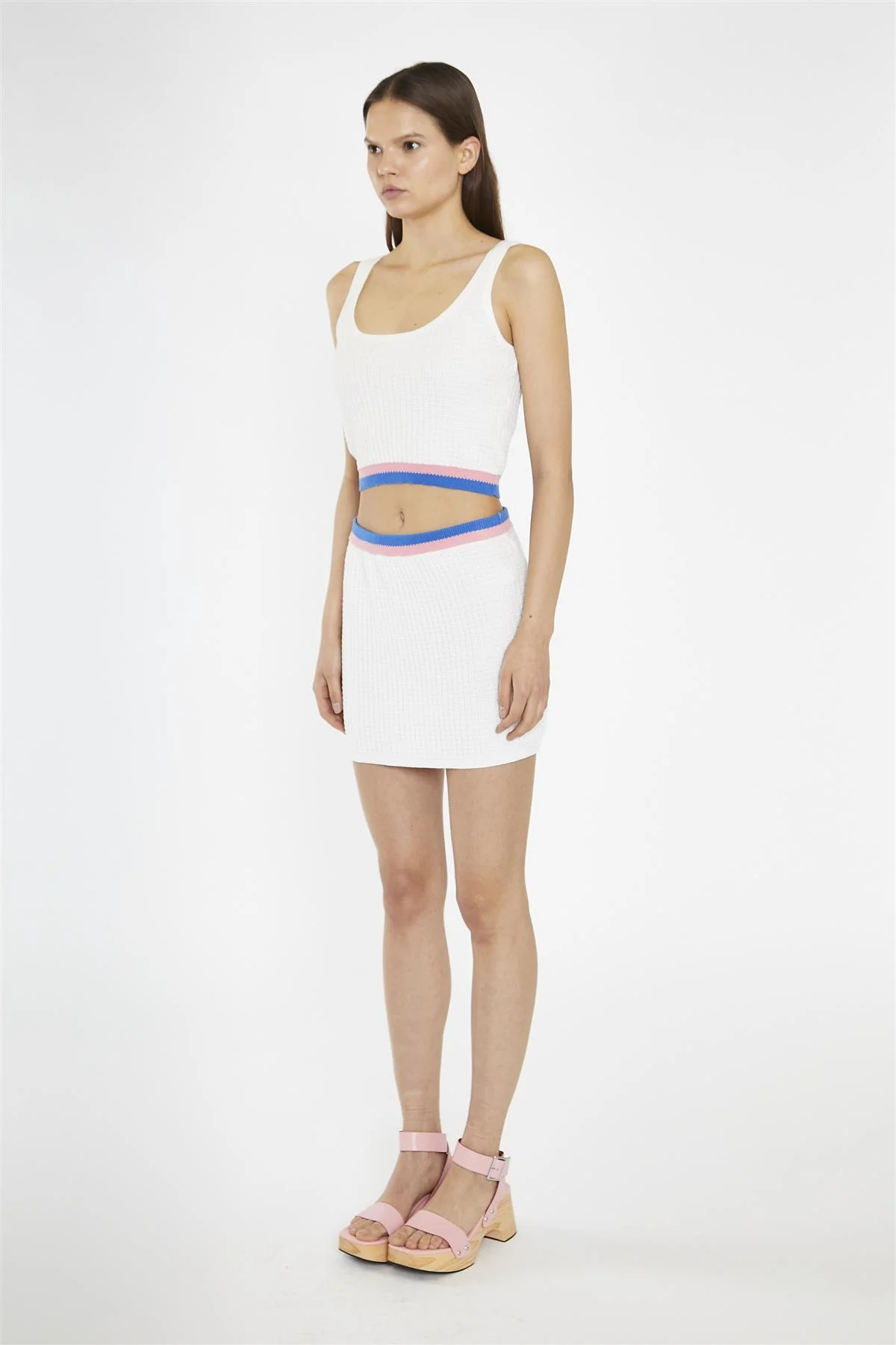 Off-White Multi Knitted Tank-Top - Image 4