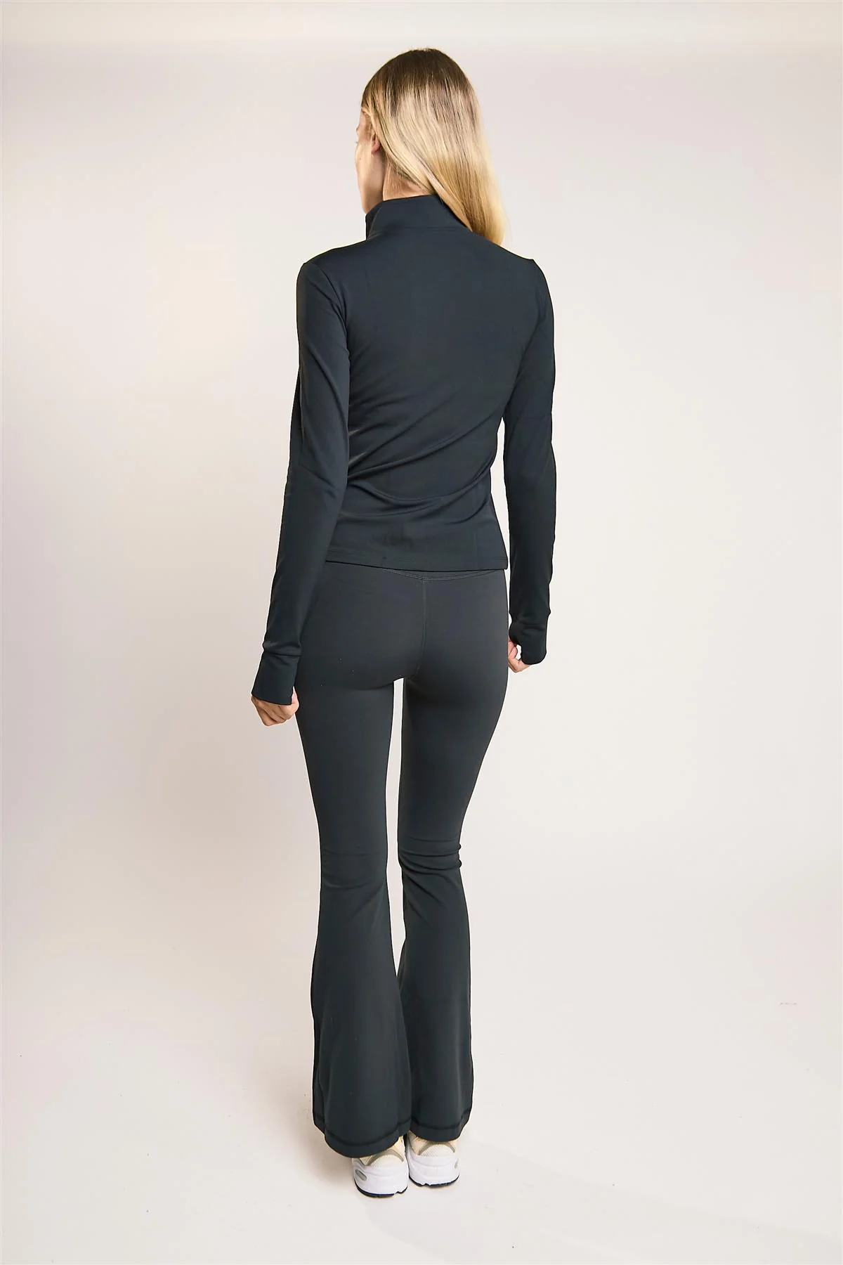 Signature Black Flare Leggings - Image 2