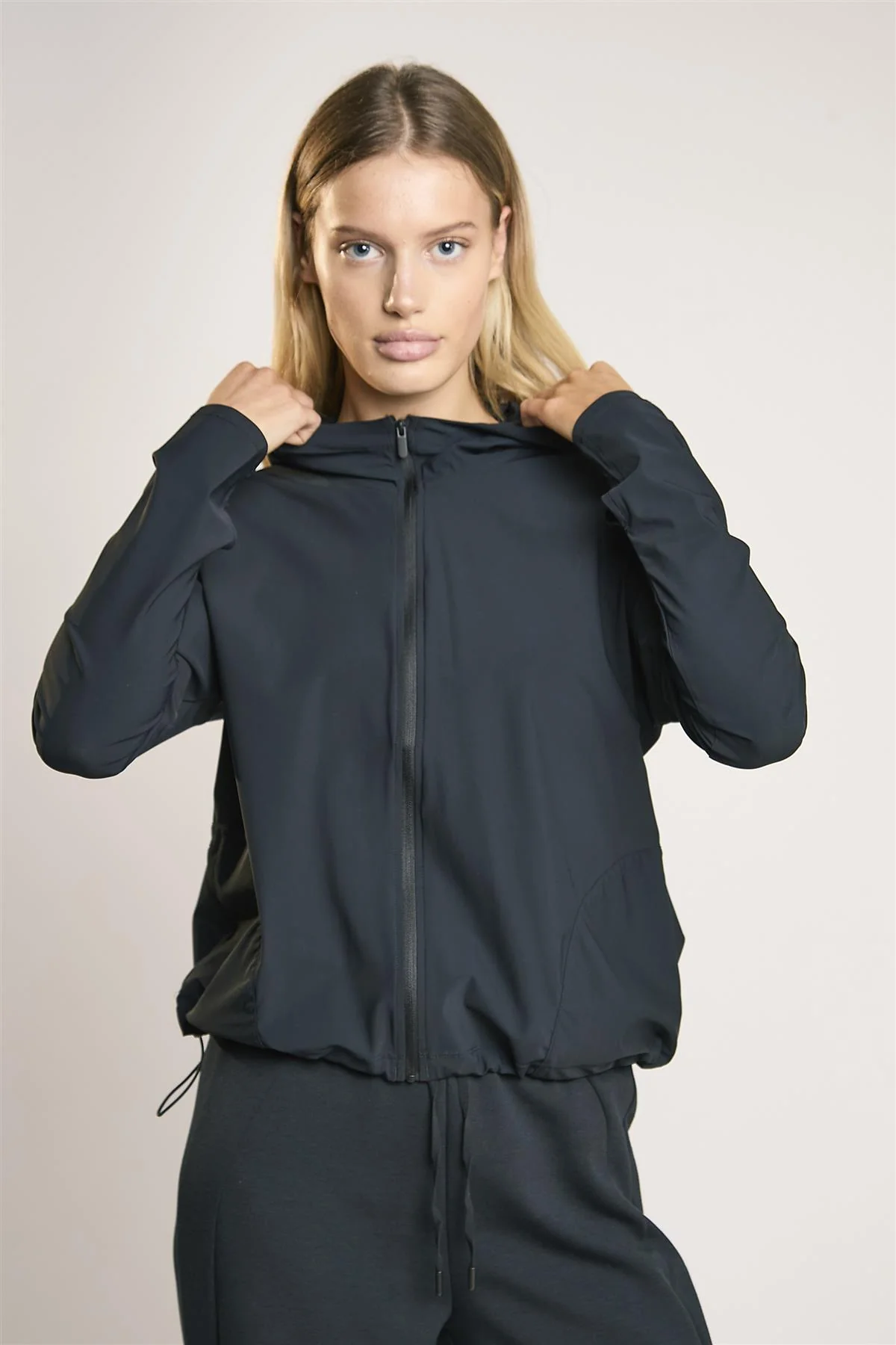 Signature Black Wind-Breaker Jacket - Image 3