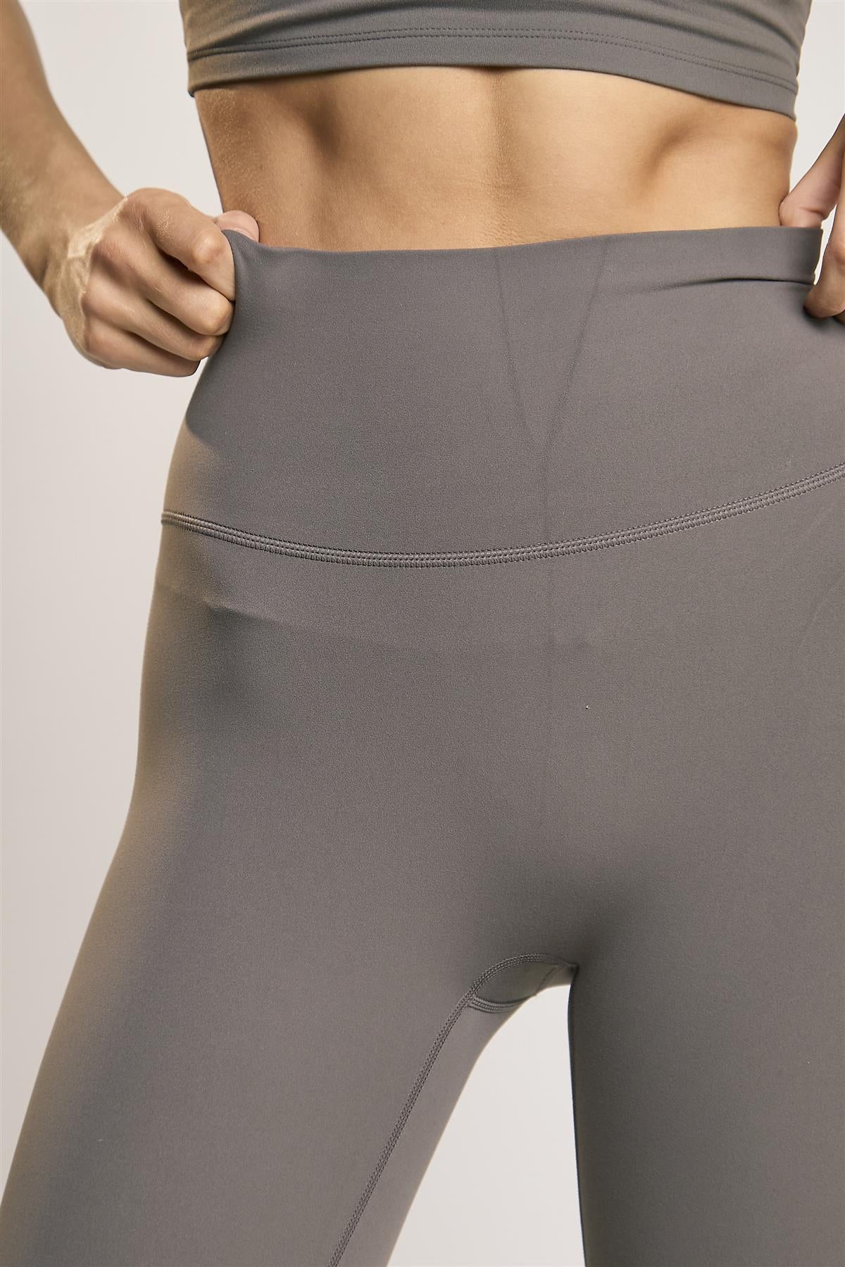 Signature Khaki Flare Leggings - Image 3