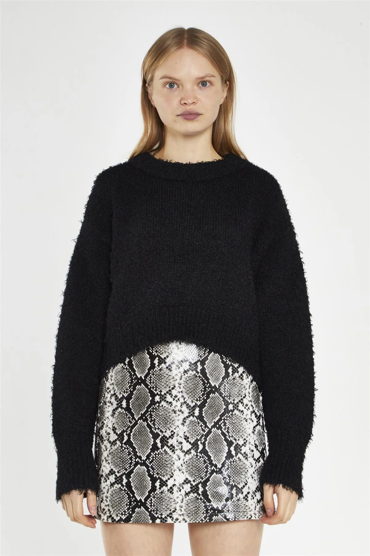 Snake PU Skirt - Image 3