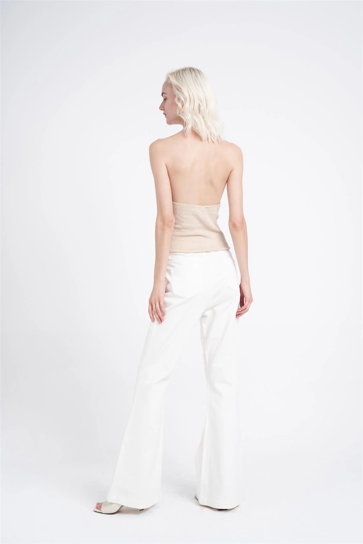 Stone Plunge Halter-Neck-Top - Image 2