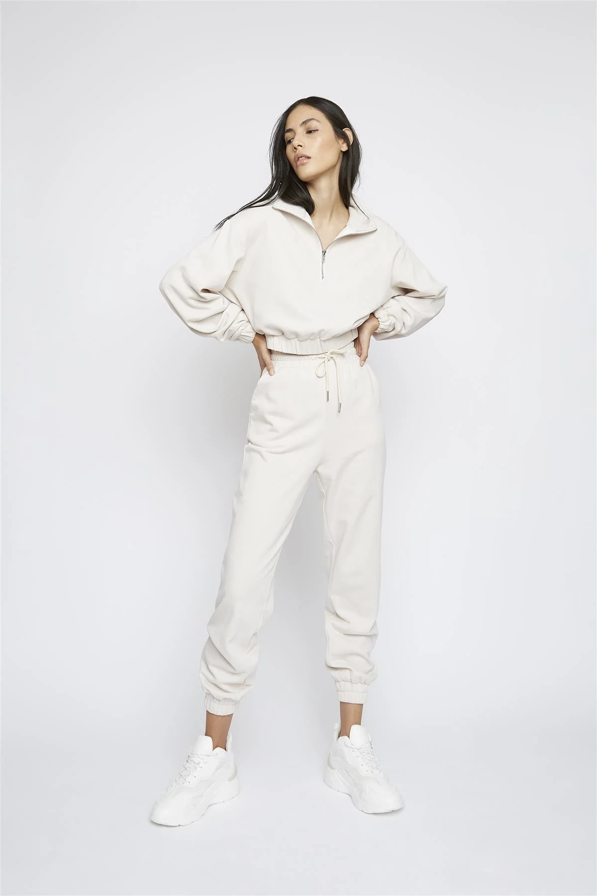 Stone Quarter Zip Sweatshirt - Image 3