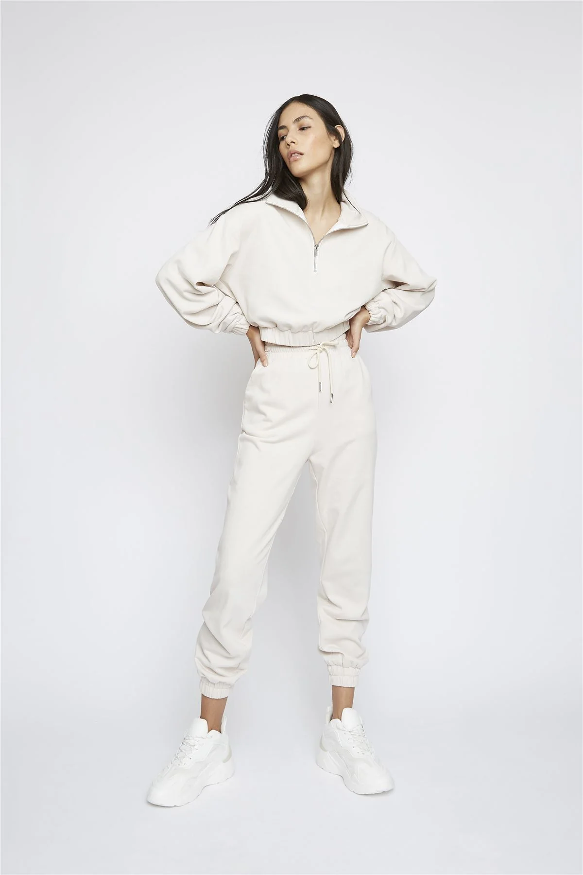 Stone Quarter Zip Sweatshirt - Image 5