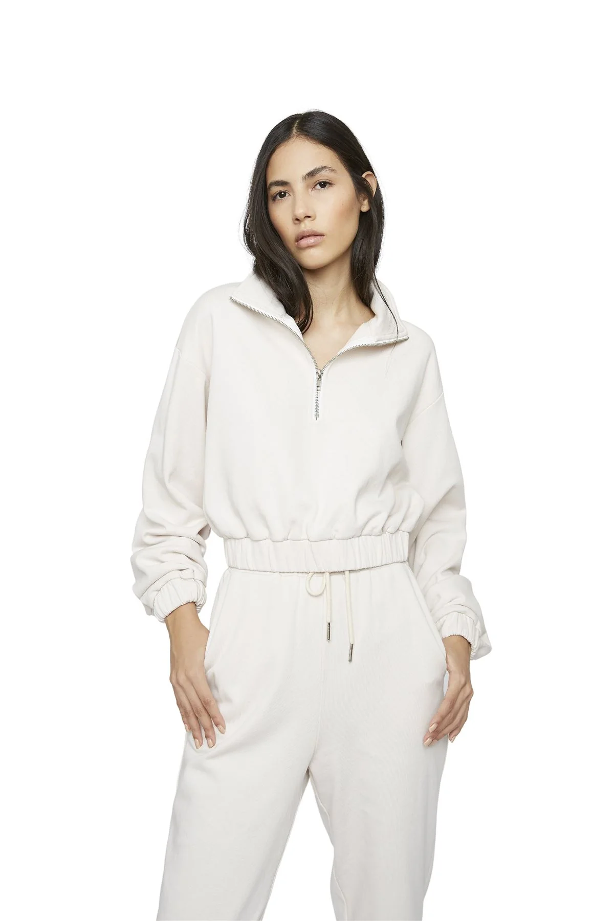Stone Quarter Zip Sweatshirt - Image 7
