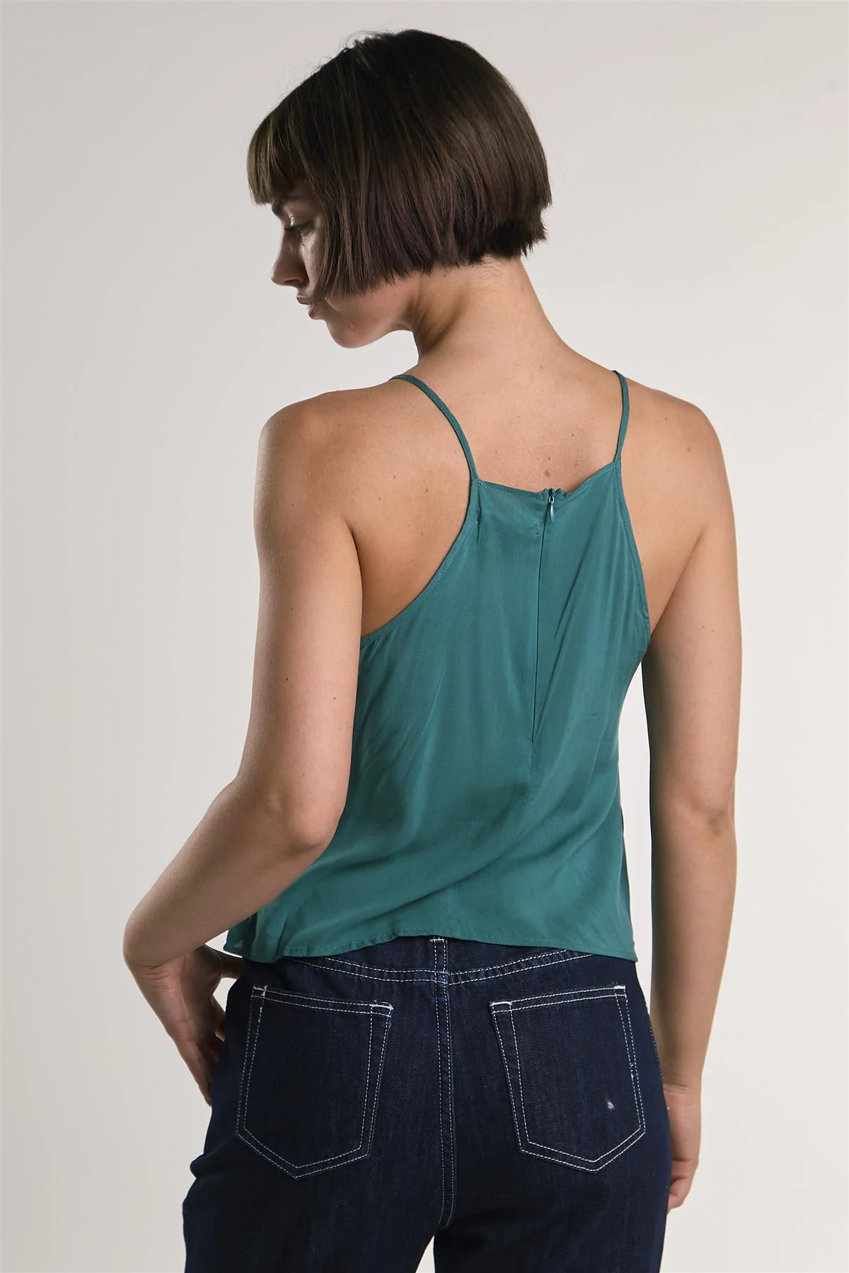 Teal Sleeveless-Top - Image 2