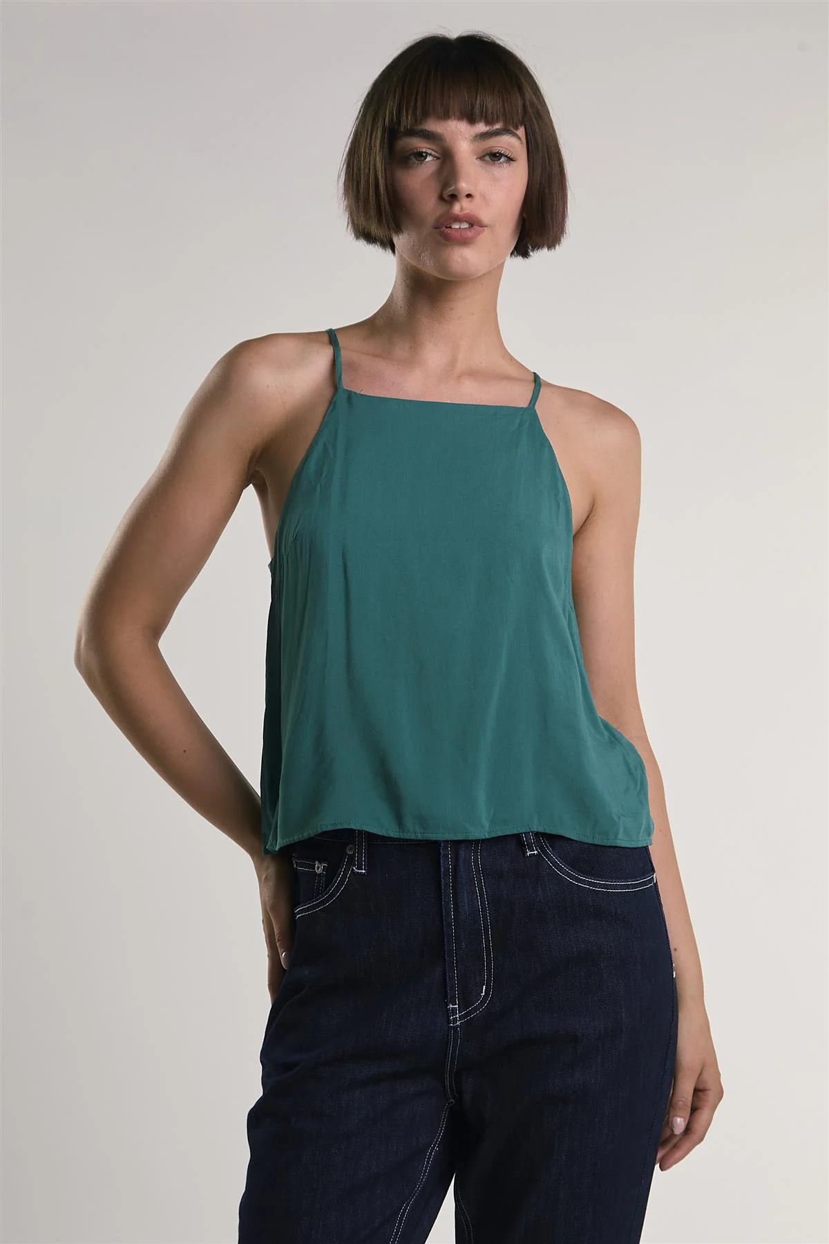 Teal Sleeveless-Top - Image 3