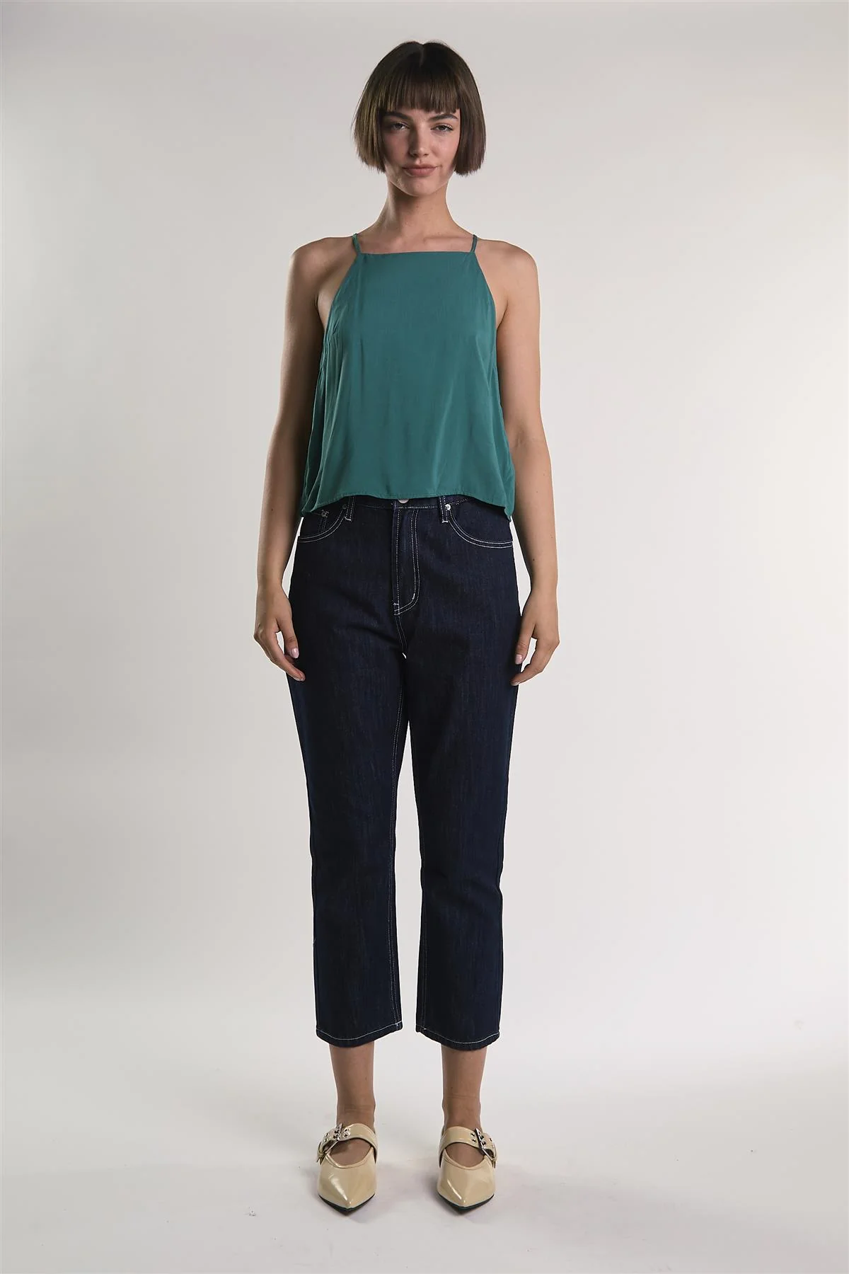 Teal Sleeveless-Top - Image 5