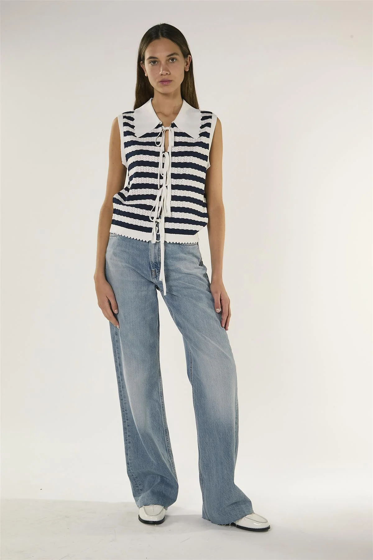 Vintage Blue Straight Leg Jeans