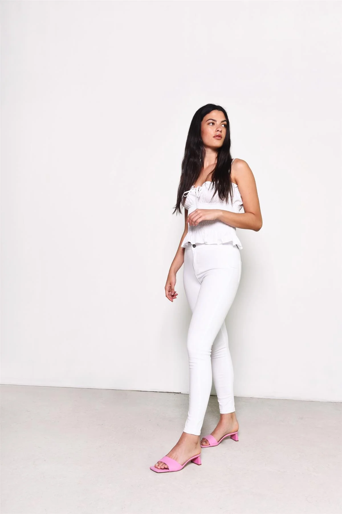 White Skinny-Jeans - Image 3